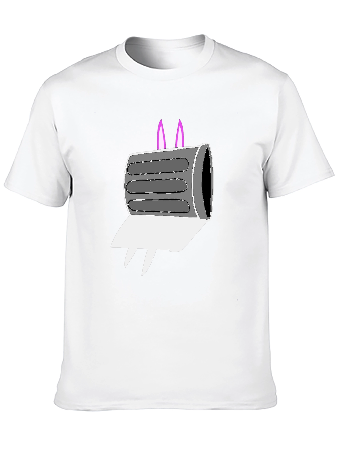 Cartoon Toaster Bunny Graphic Tee