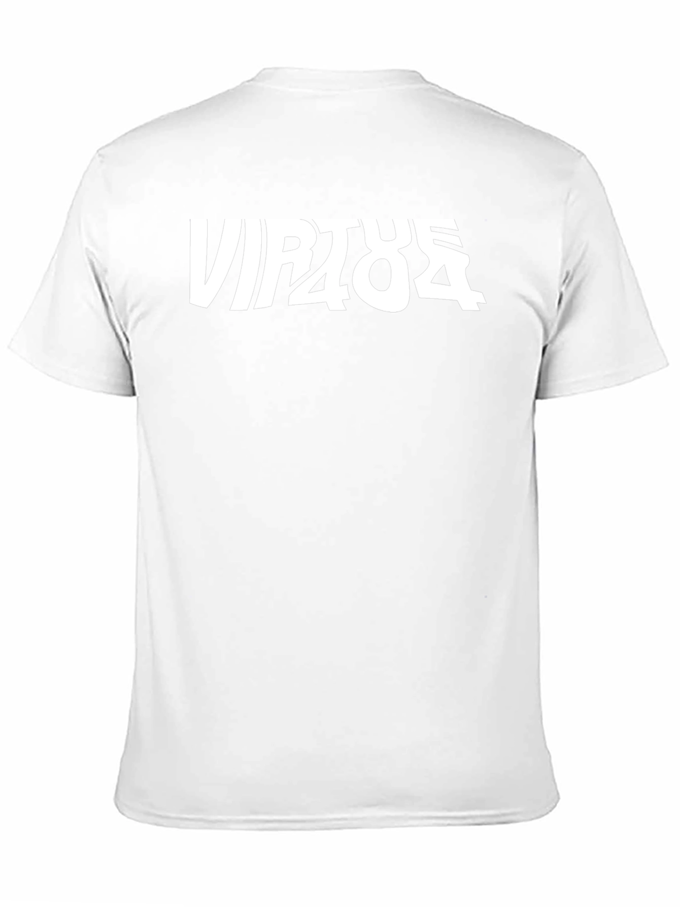 Virtue 404 Graphic Print Black T-Shirt