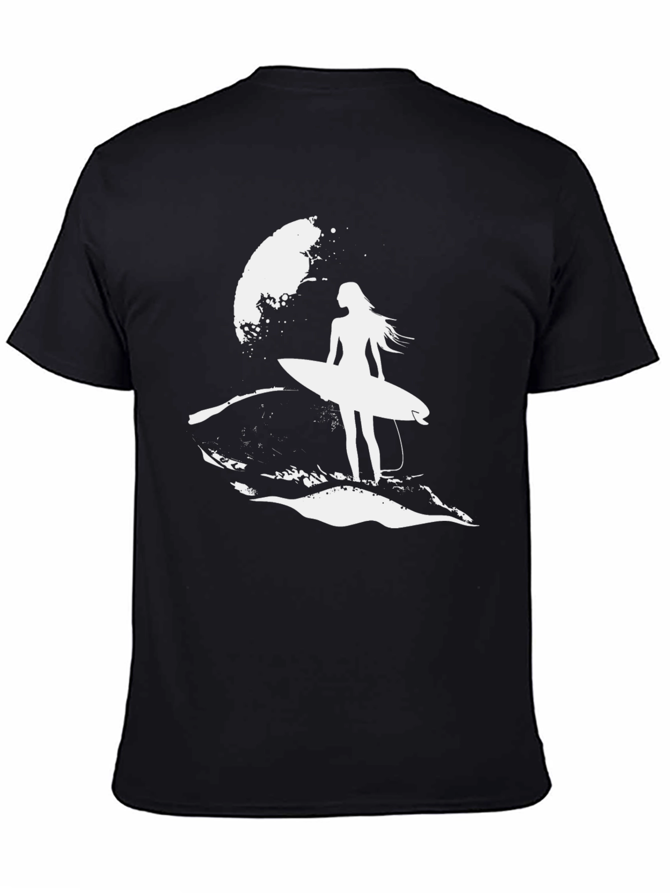 Surfer Girl Silhouette T-Shirt