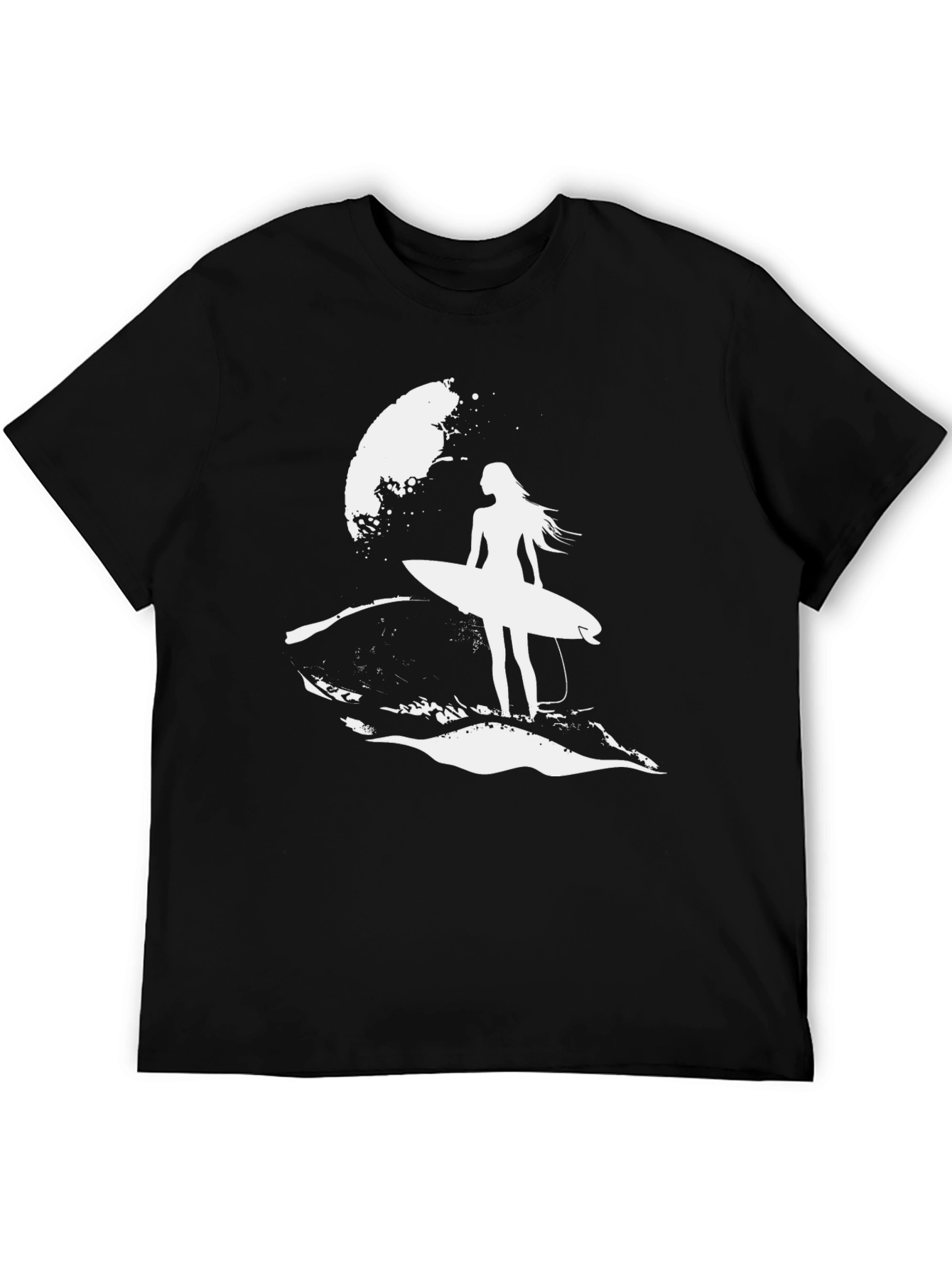 Surfer Girl Silhouette T-Shirt