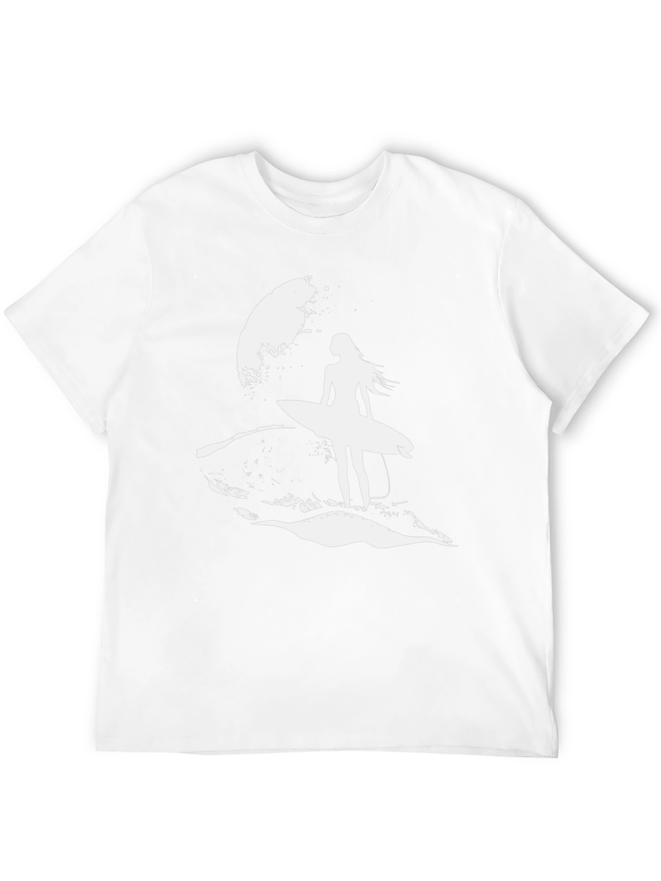 Surfer Girl Silhouette T-Shirt