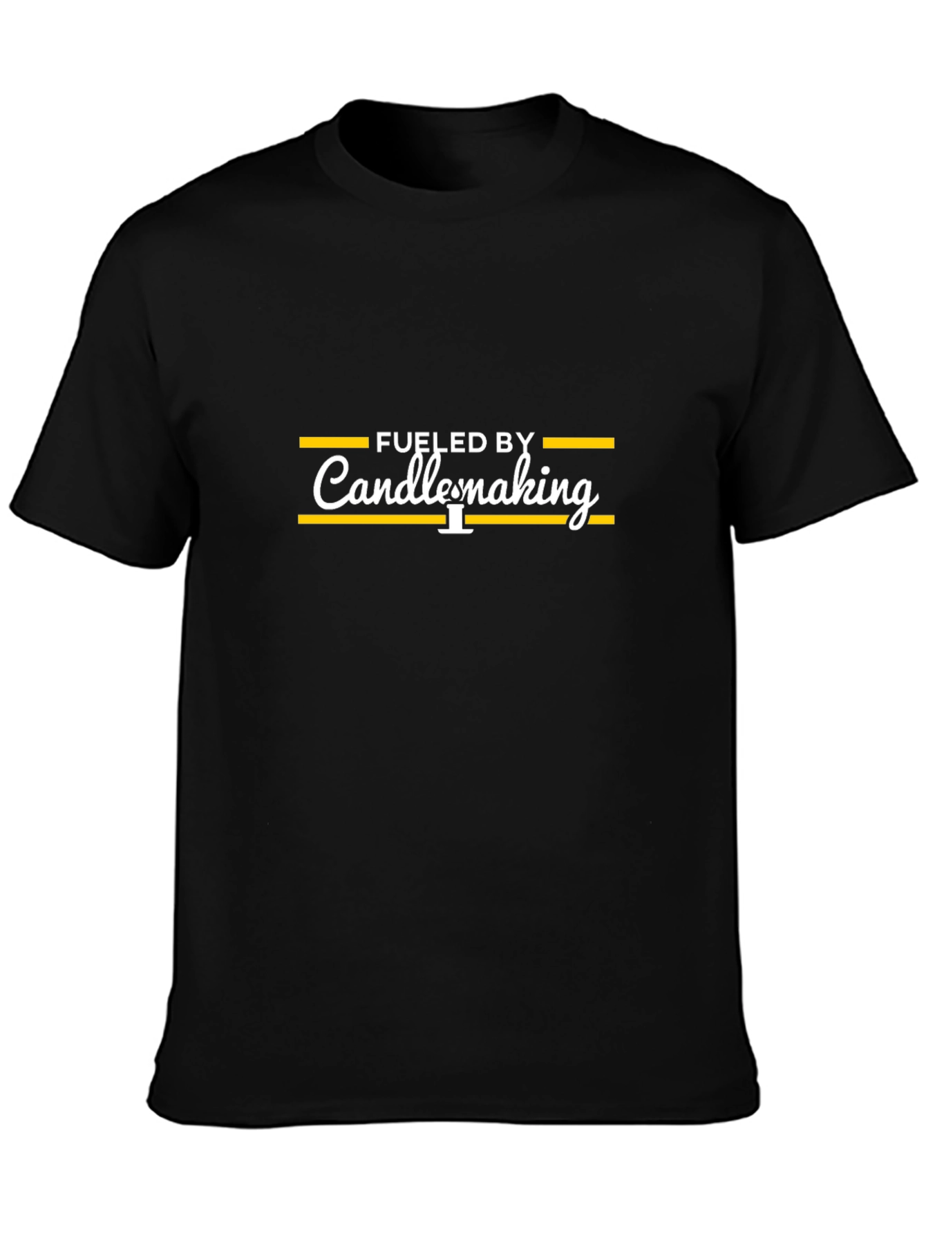 Fueled By Candlemaking Black T-Shirt
