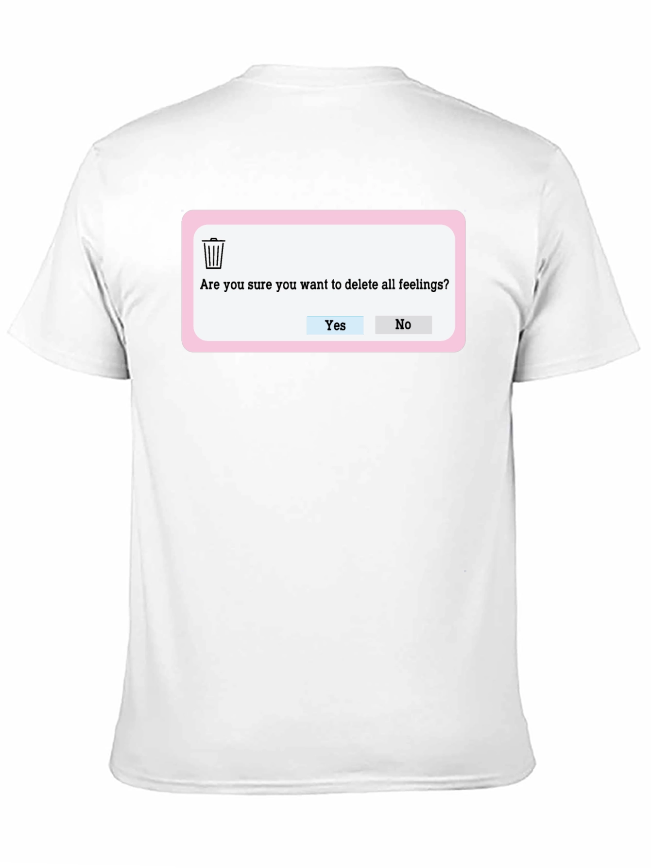 Delete Feelings T-Shirt - Funny Graphic Tee