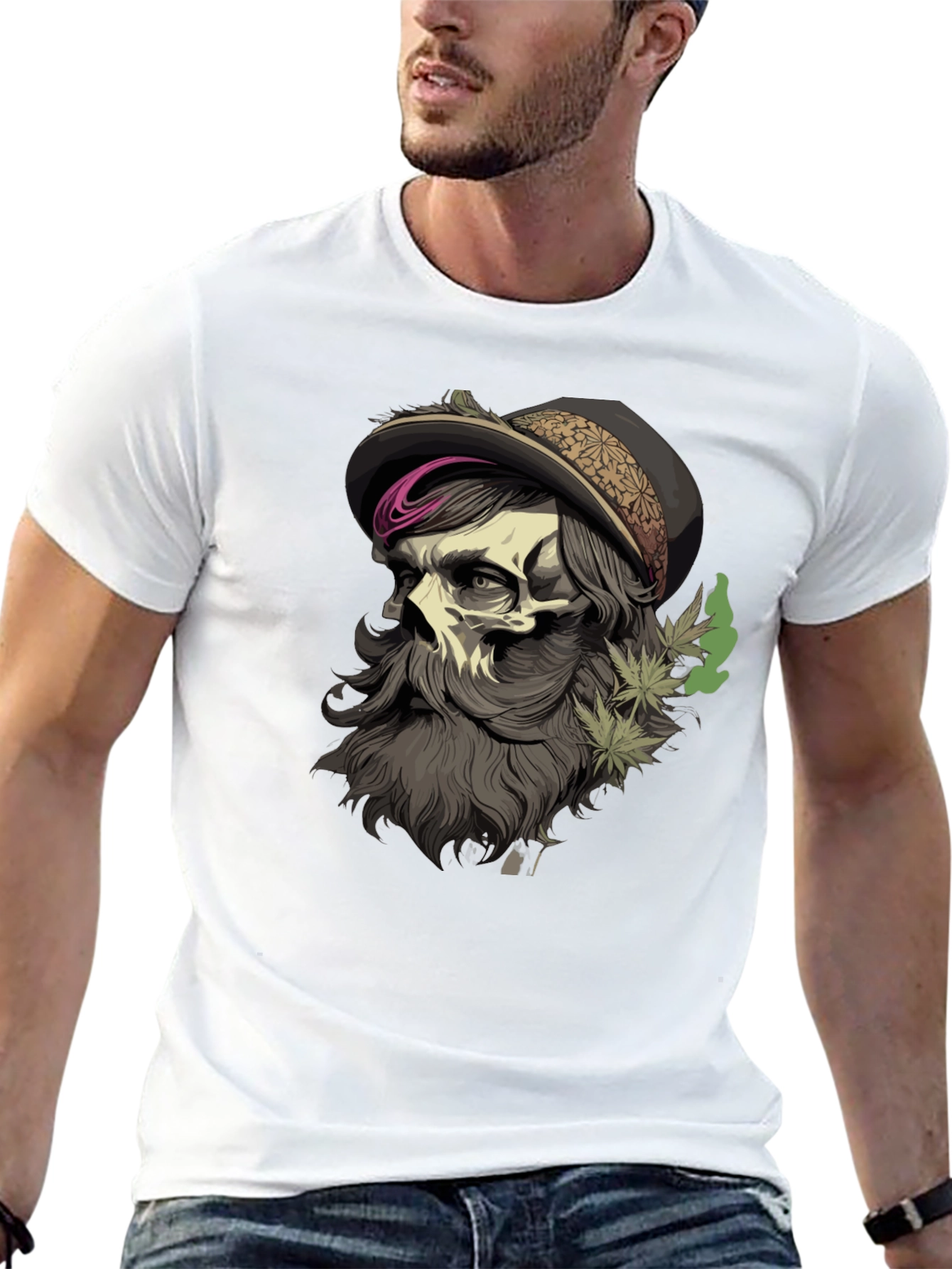 Skull Pirate T-Shirt - Unique Graphic Tee