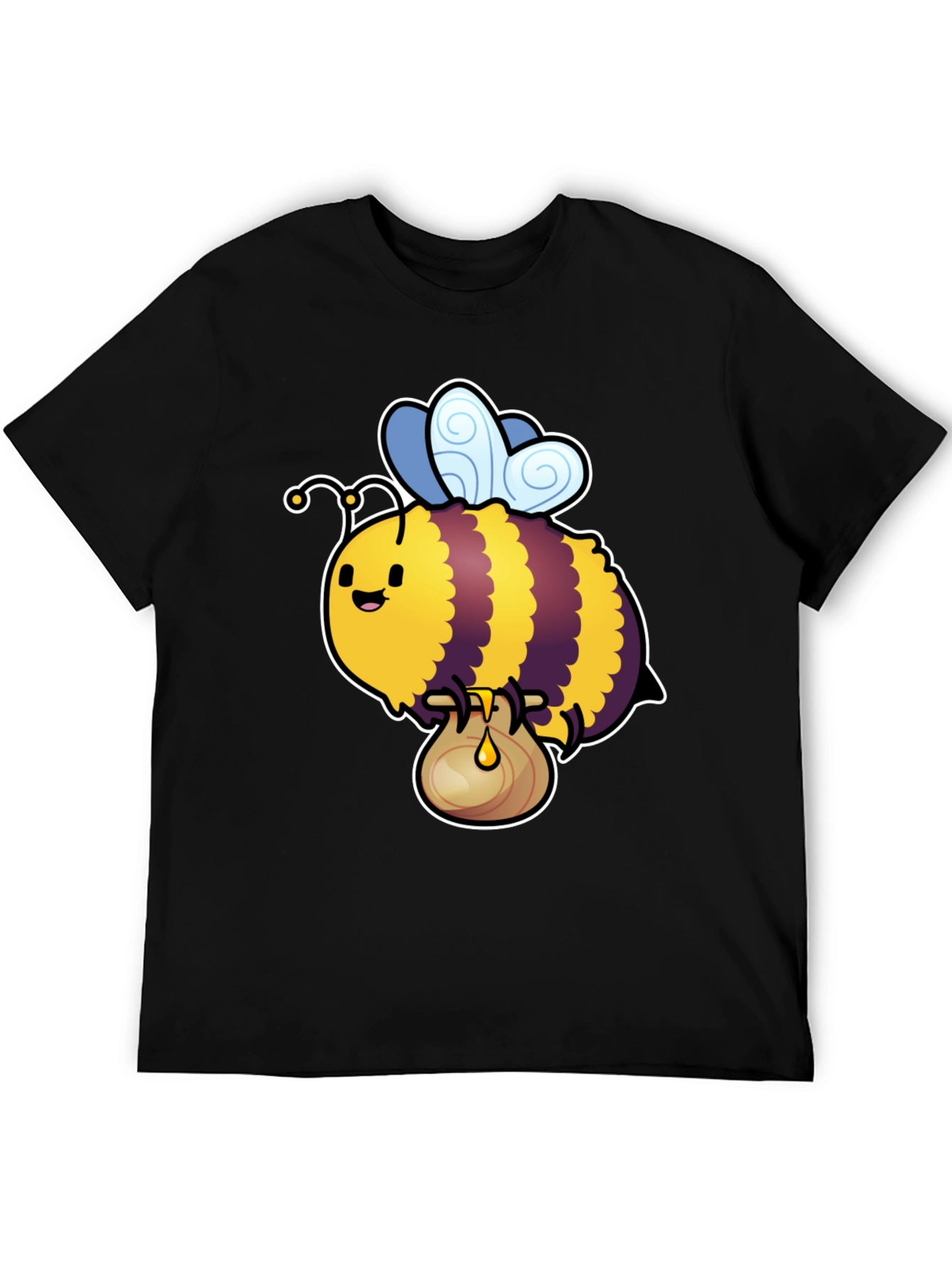 Cute Bee Cartoon T-Shirt