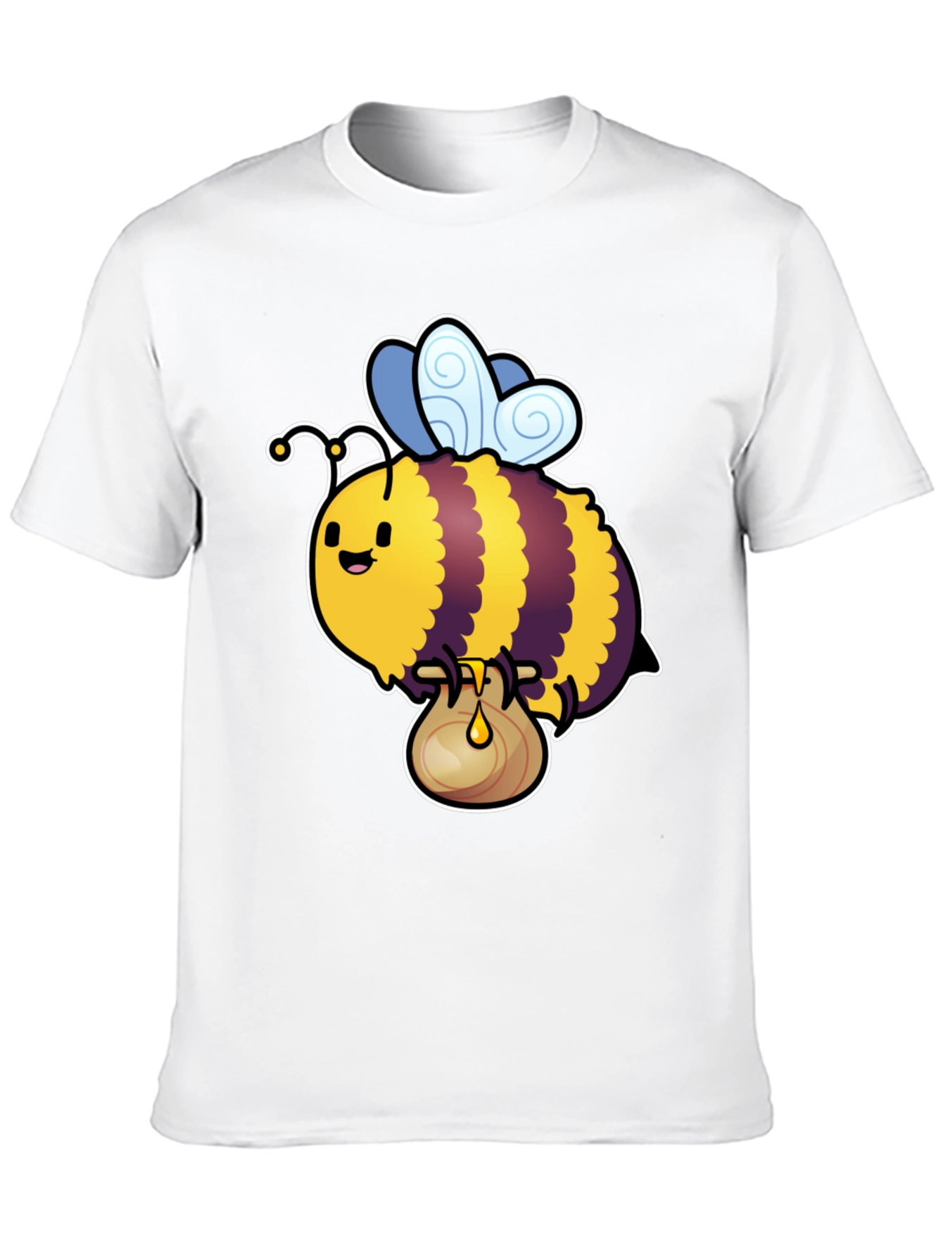 Cute Bee Cartoon T-Shirt
