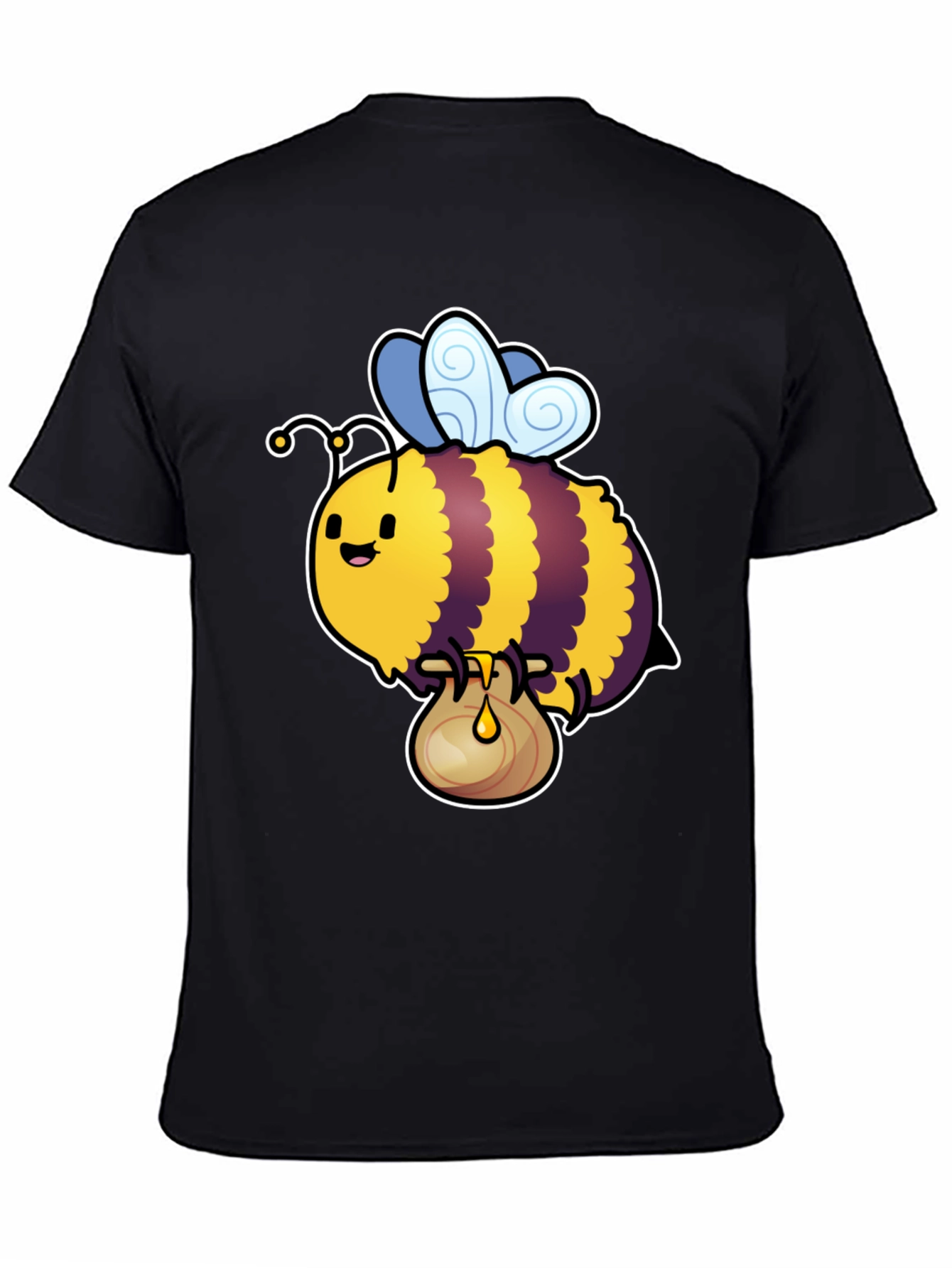 Cute Bee Cartoon T-Shirt