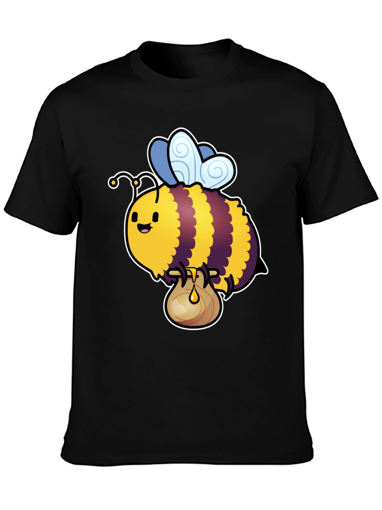Cute Bee Cartoon T-Shirt