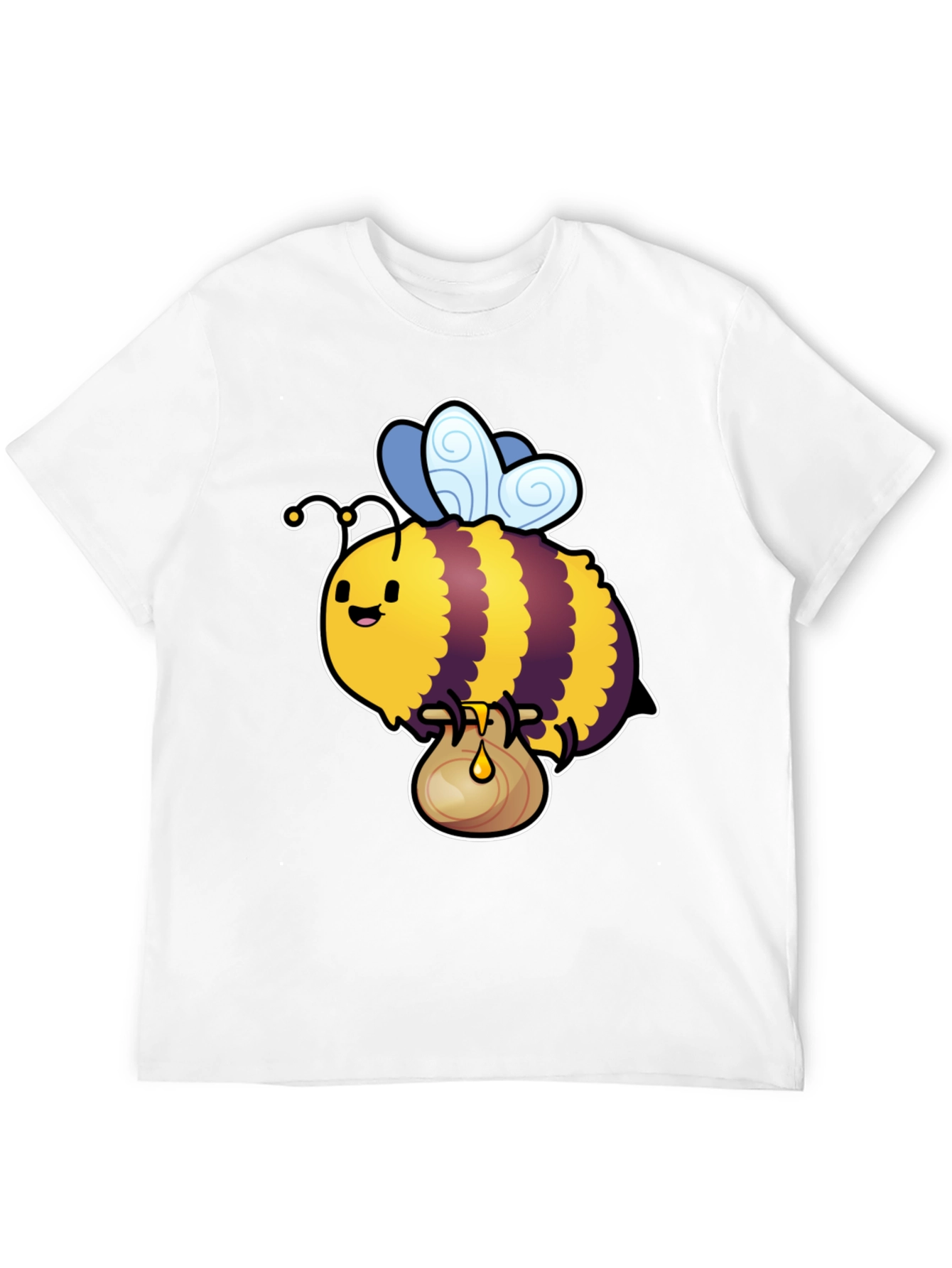 Cute Bee Cartoon T-Shirt