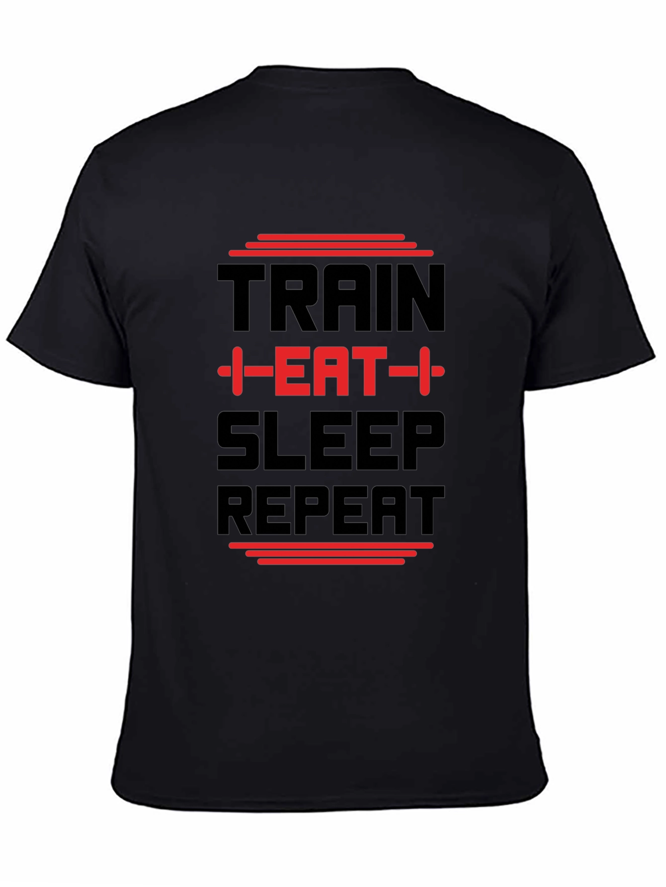 Train Eat Sleep Repeat Graphic T-Shirt