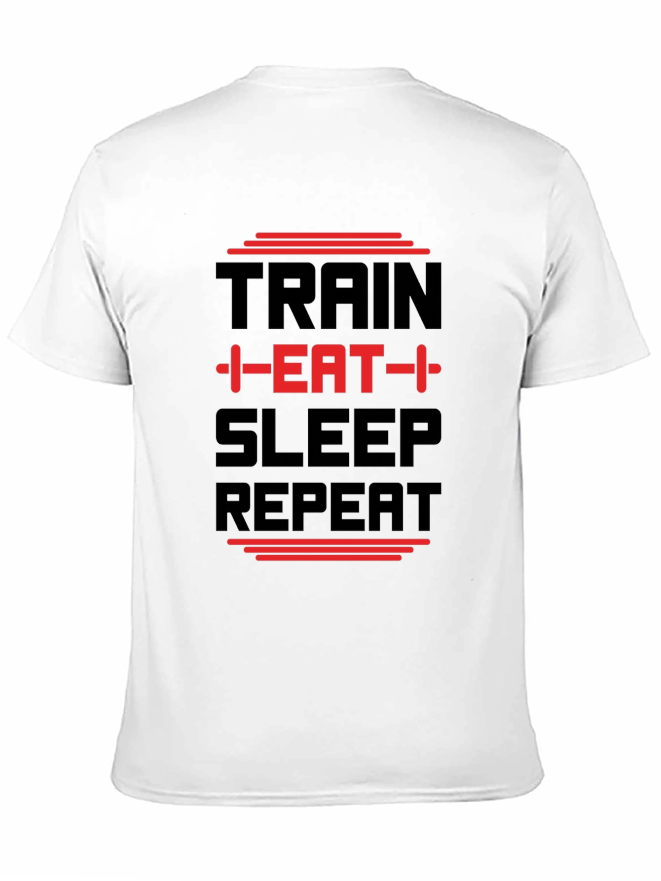 Train Eat Sleep Repeat Graphic T-Shirt
