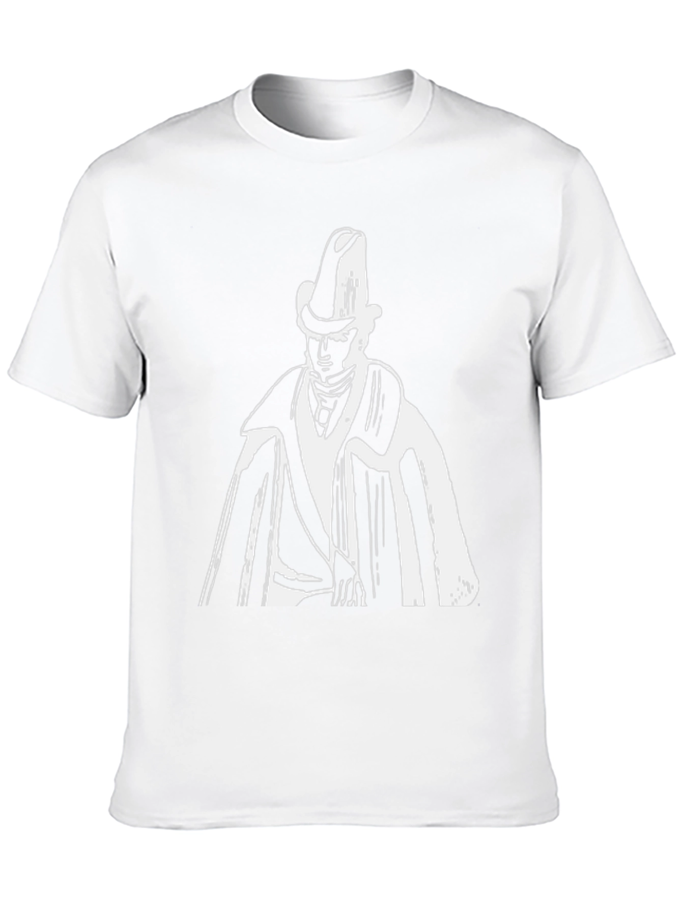 Gentleman Silhouette Tee - Classic Style
