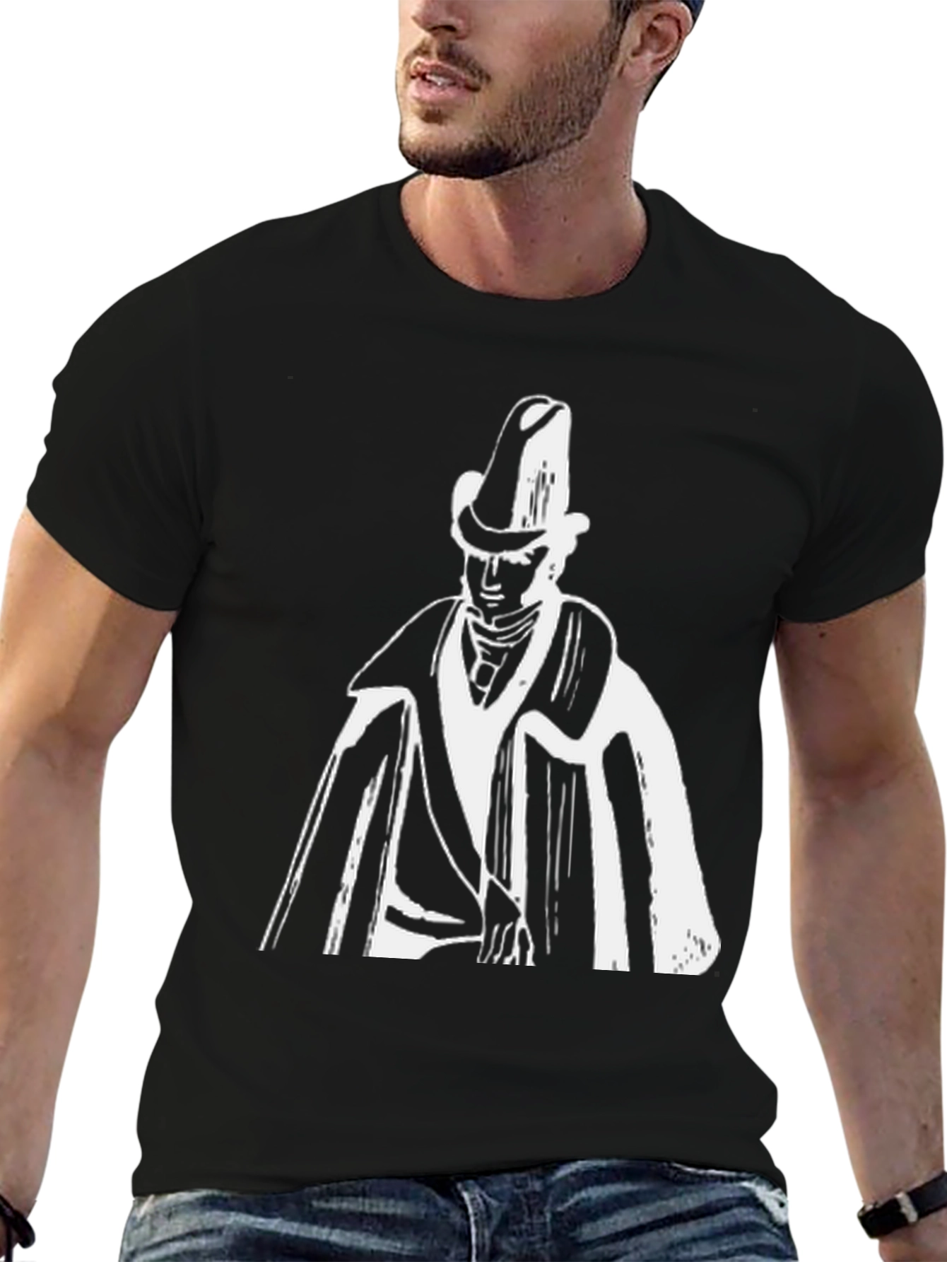 Gentleman Silhouette Tee - Classic Style