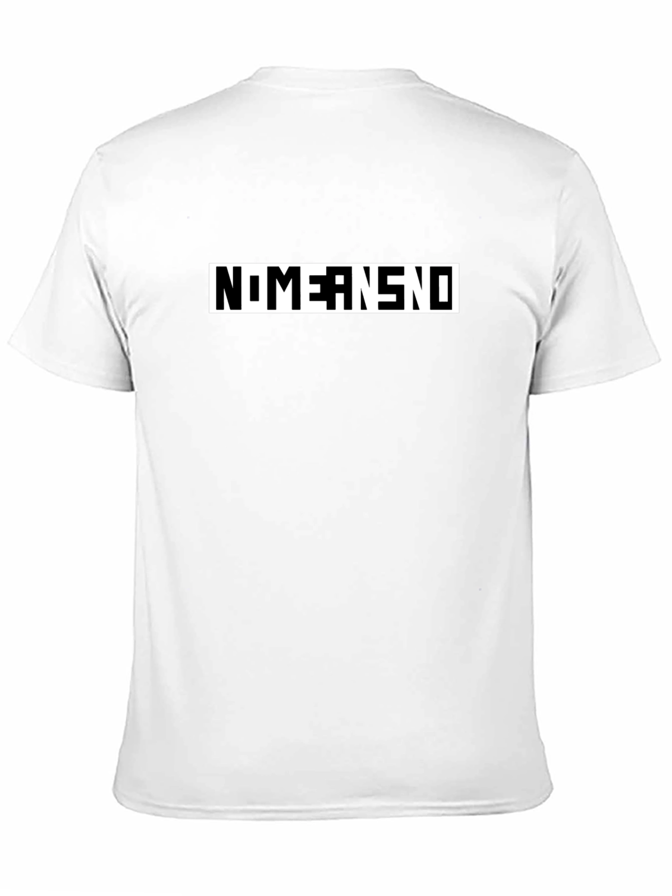 NoMeansNo Graphic Black Tee
