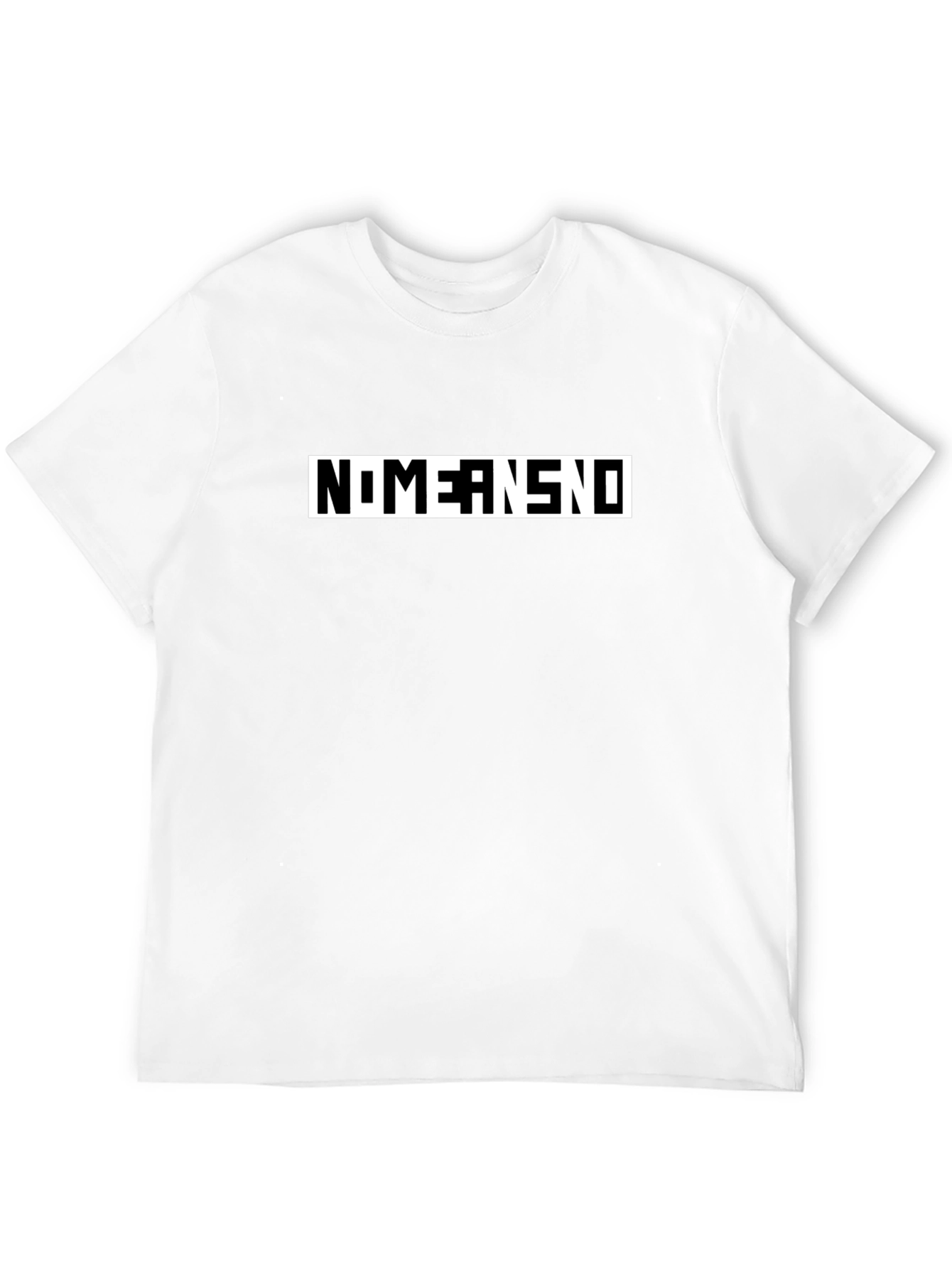 NoMeansNo Graphic Black Tee