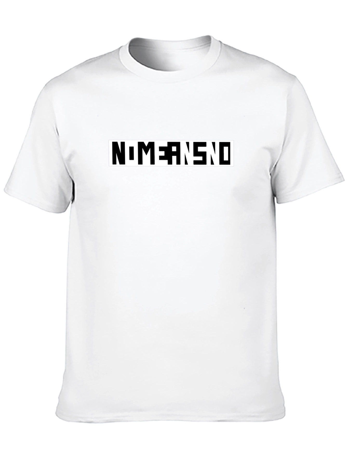 NoMeansNo Graphic Black Tee