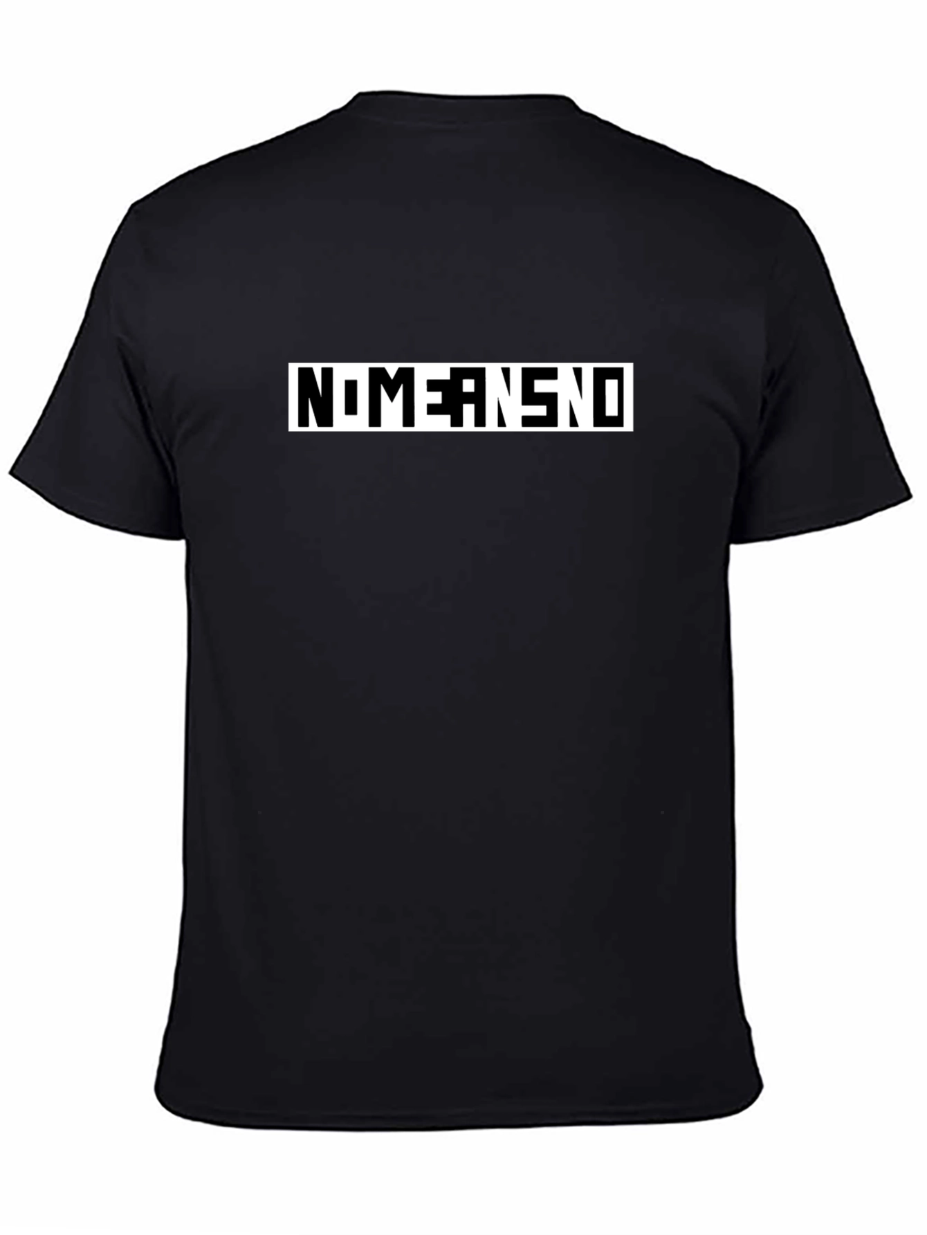 NoMeansNo Graphic Black Tee