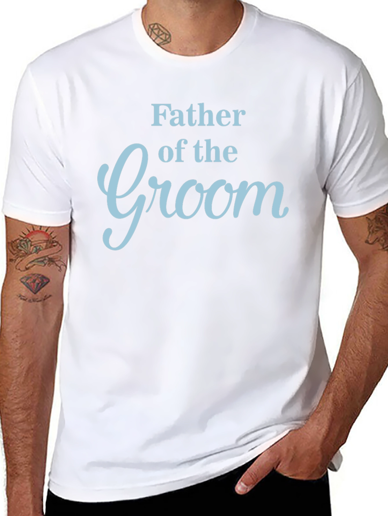 Father of the Groom T-Shirt - Wedding Party Apparel