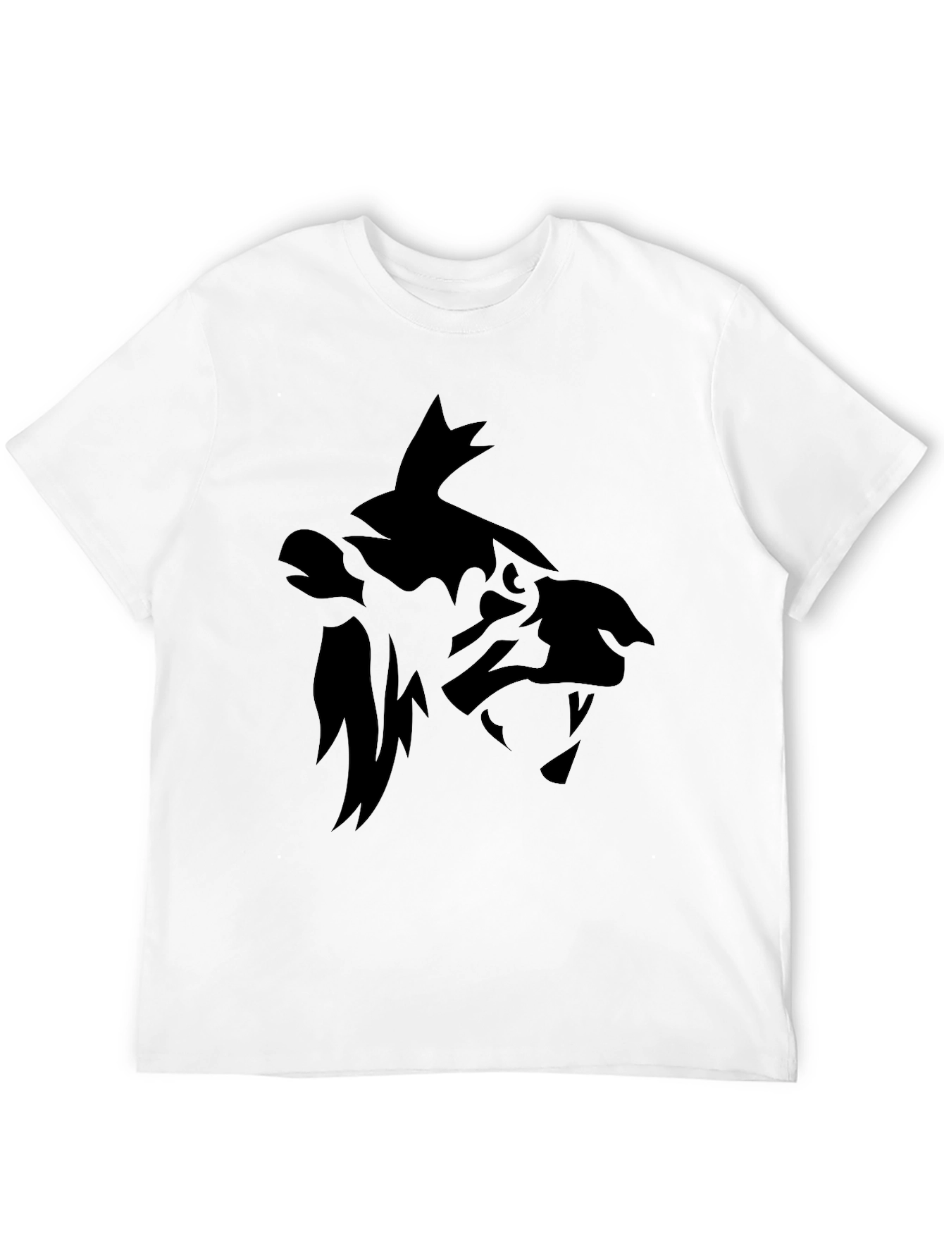 Lion Graphic Black T-Shirt - Bold & Stylish