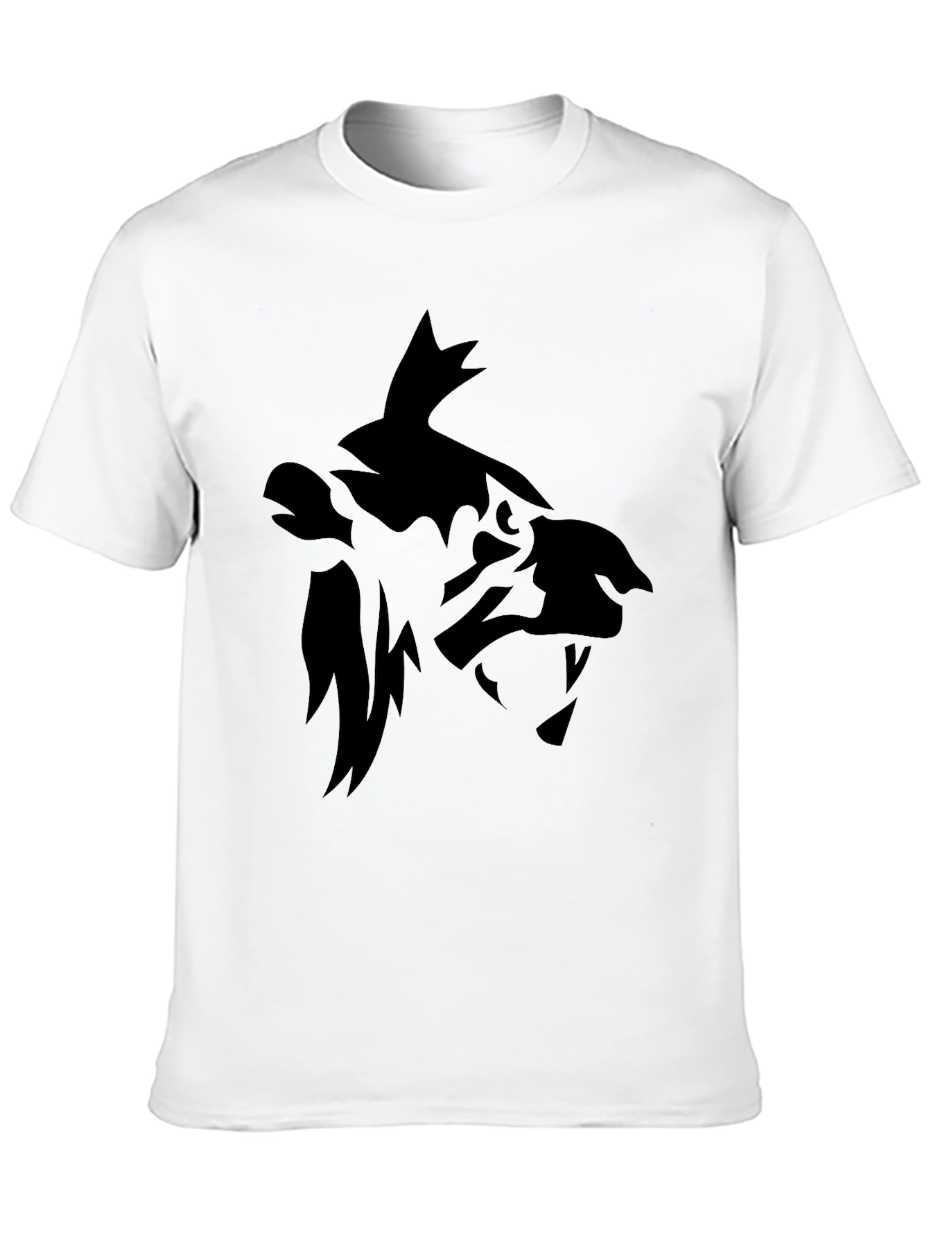 Lion Graphic Black T-Shirt - Bold & Stylish