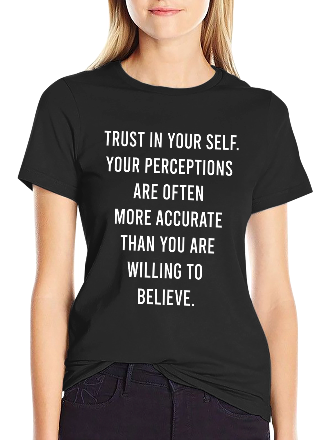 Trust Yourself Graphic Tee - Motivational Shirt