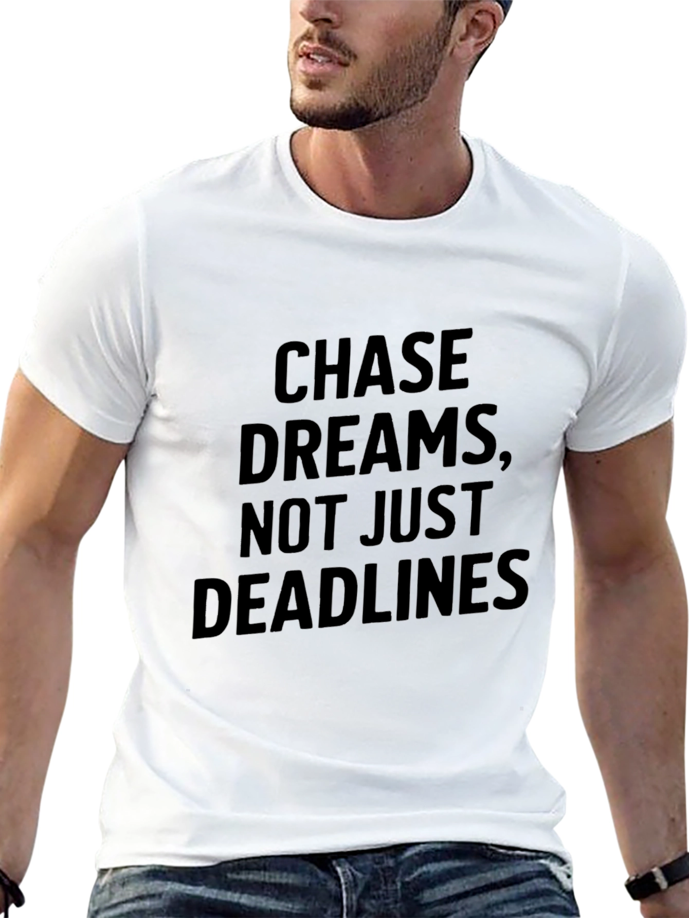 Chase Dreams Graphic T-Shirt - Motivational Tee