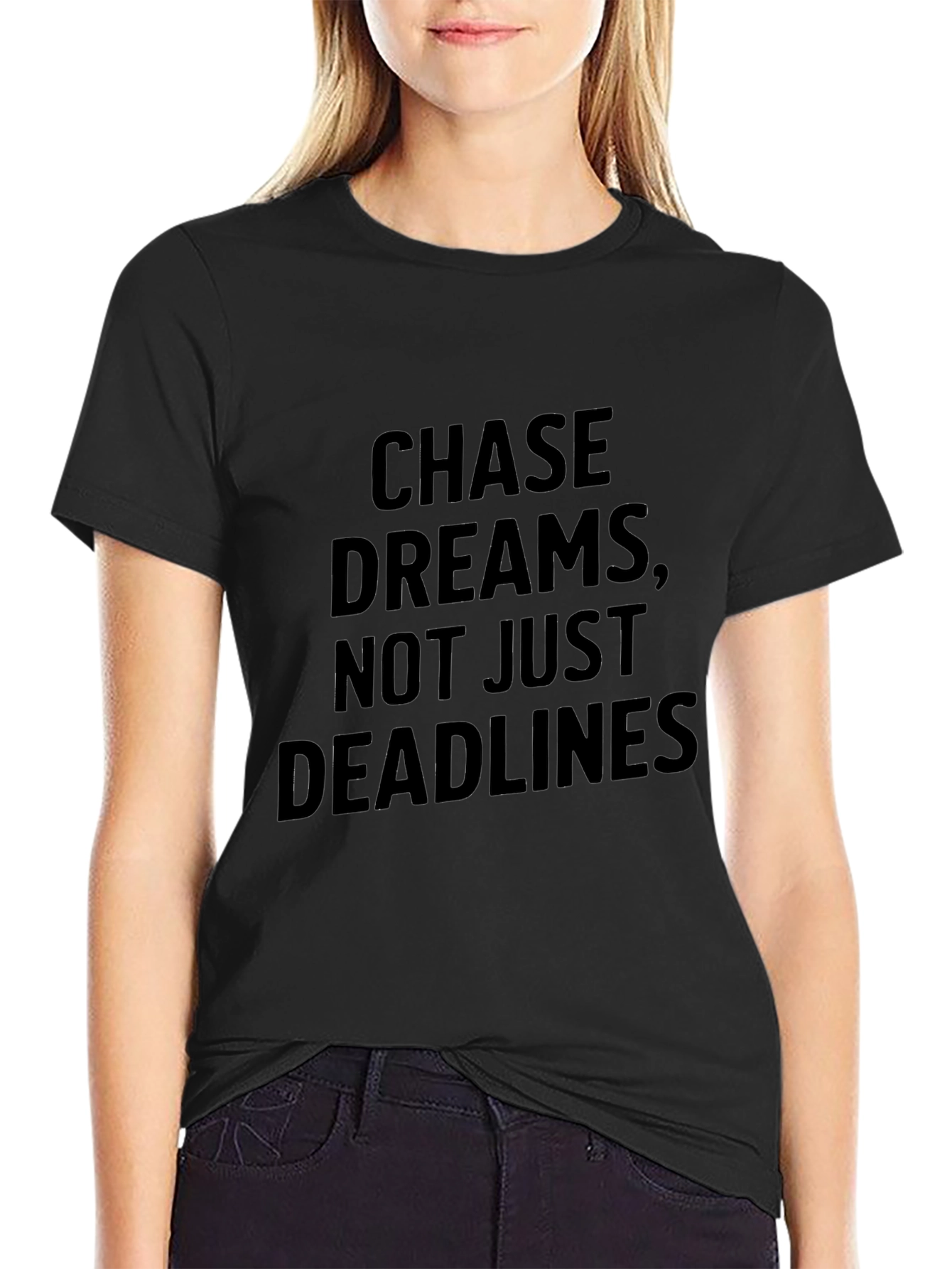 Chase Dreams Graphic T-Shirt - Motivational Tee
