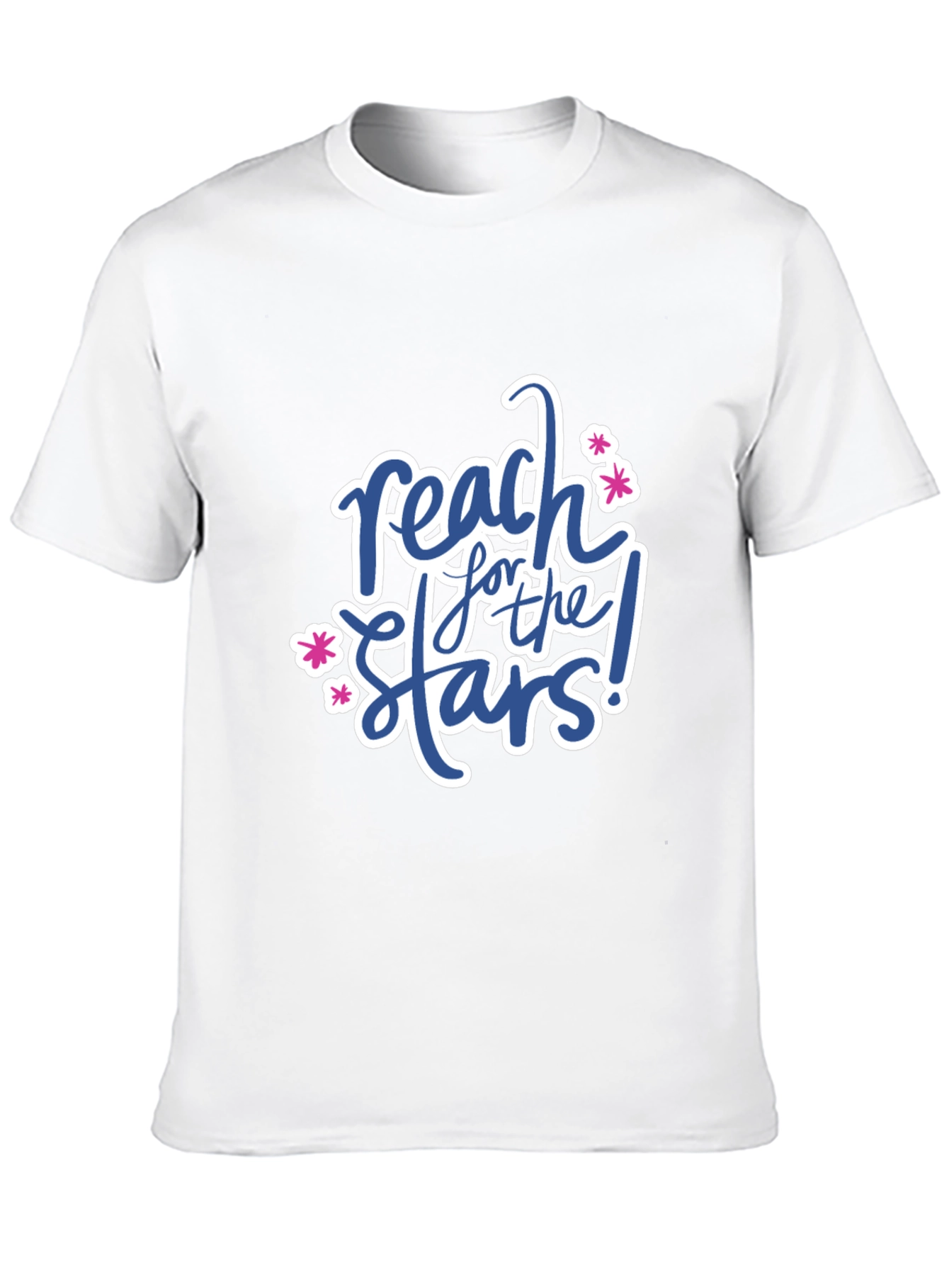 Reach For The Stars Graphic Tee - Black