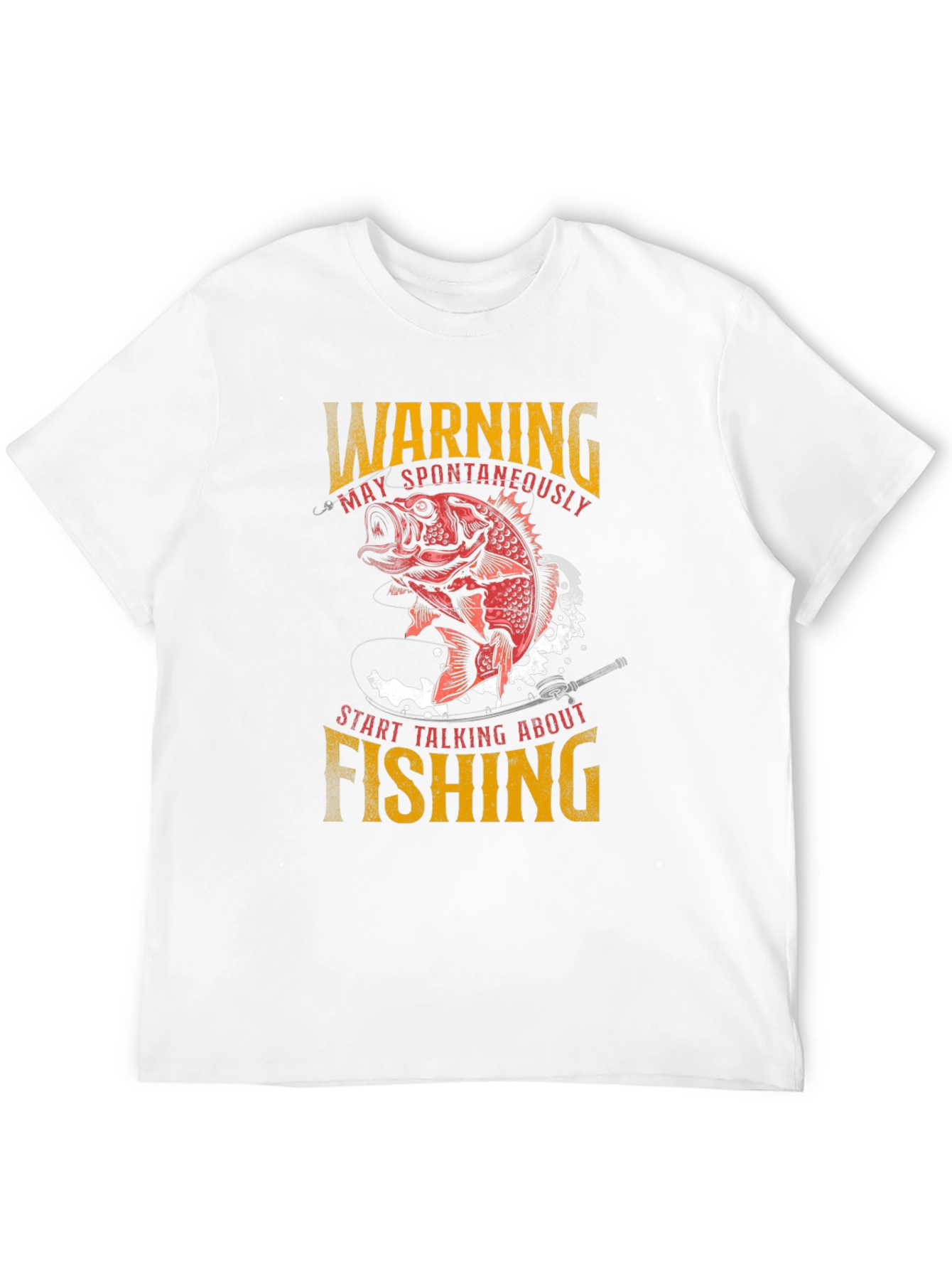 Warning Fishing T-Shirt