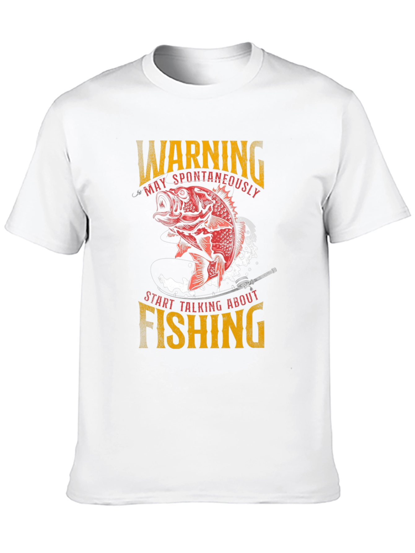 Warning Fishing T-Shirt