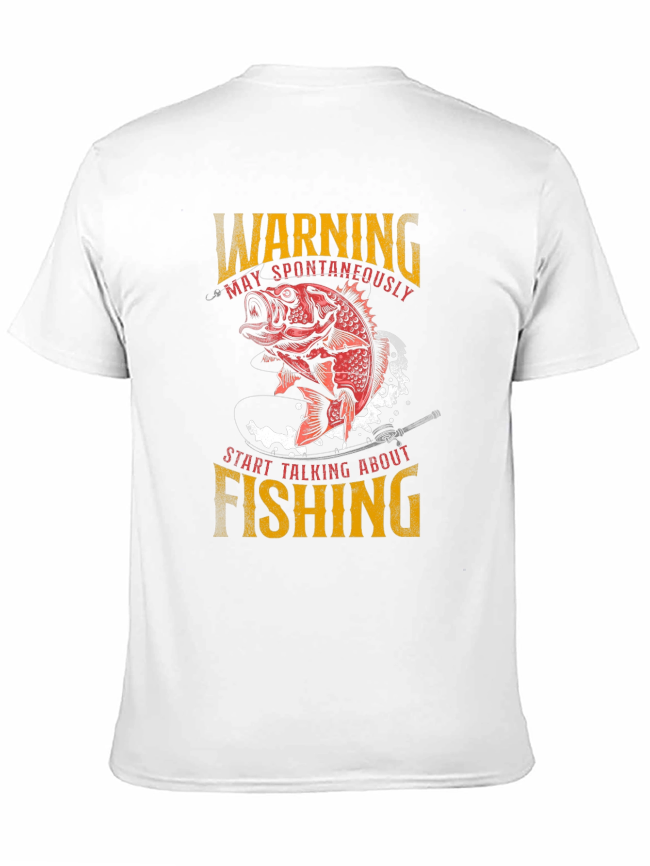 Warning Fishing T-Shirt