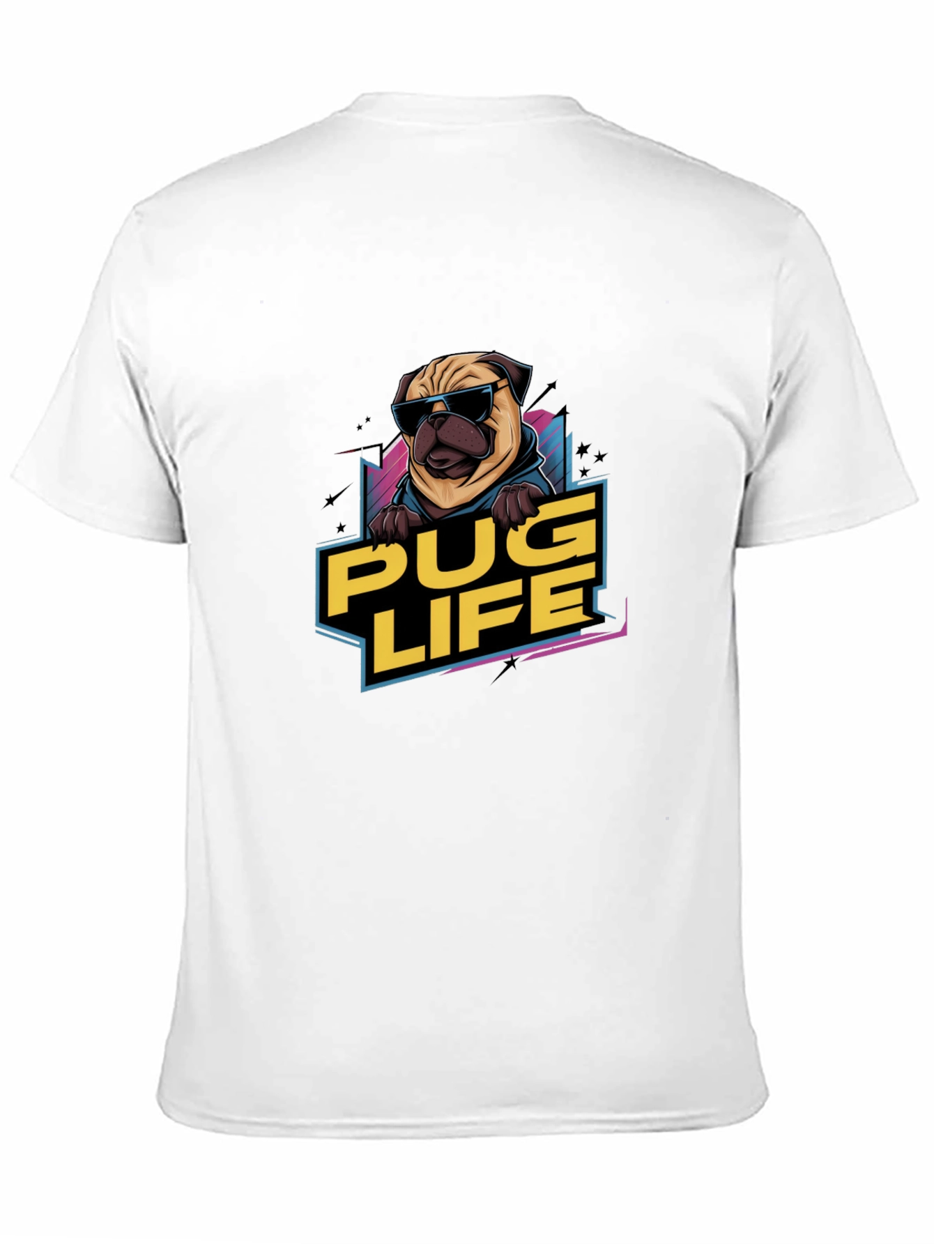 Pug Life T-Shirt - Cool Dog Graphic Tee
