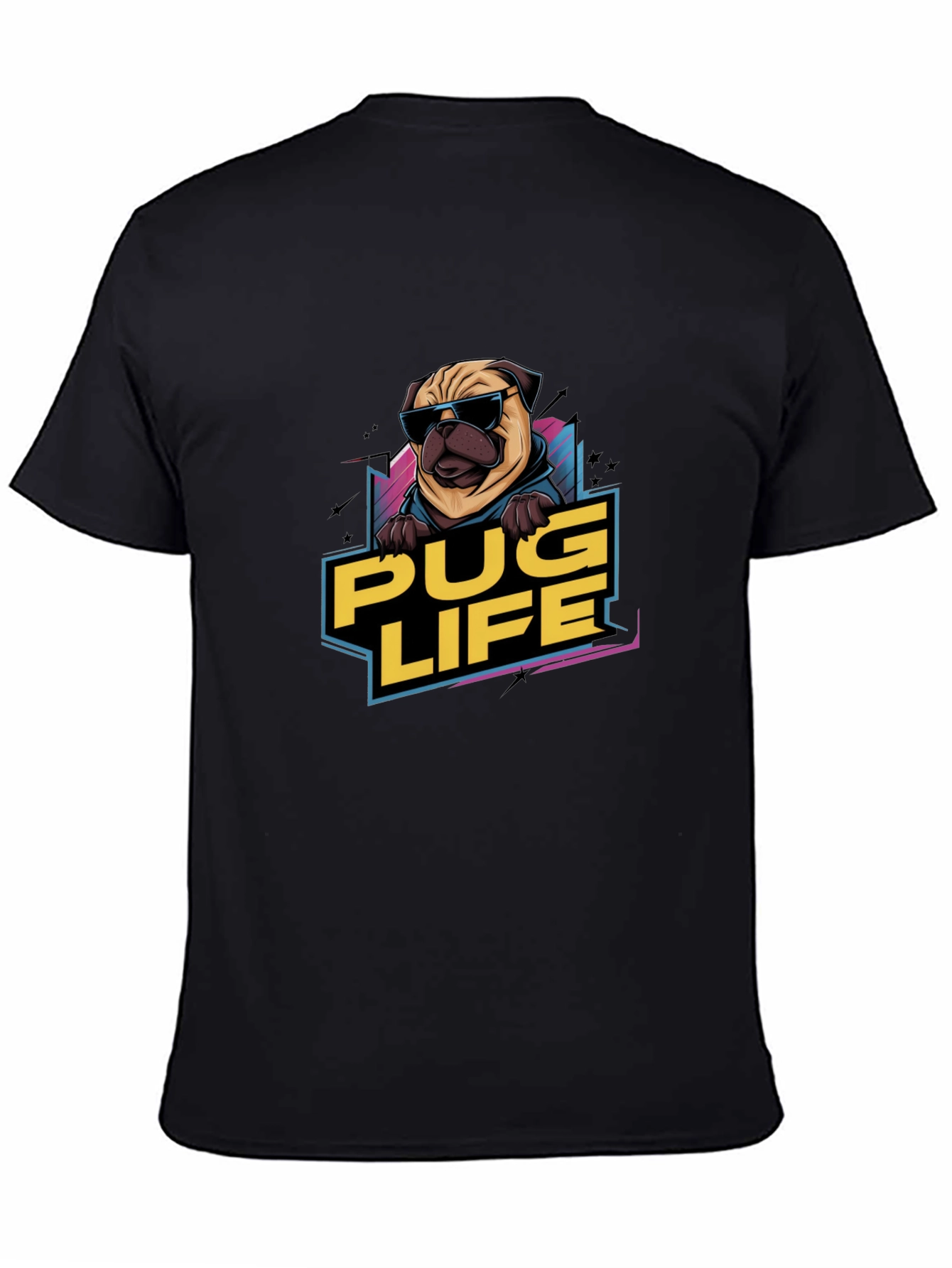 Pug Life T-Shirt - Cool Dog Graphic Tee