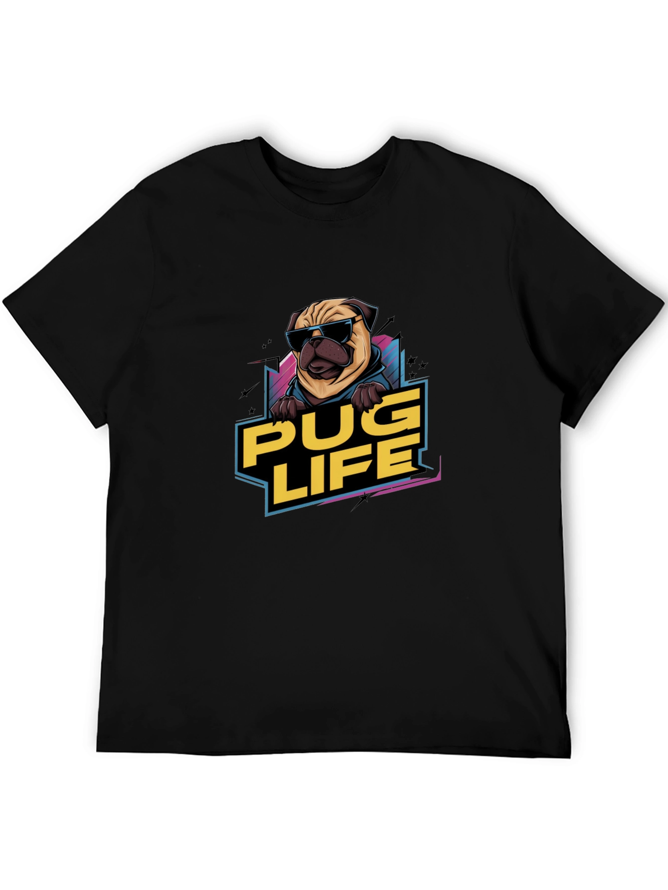 Pug Life T-Shirt - Cool Dog Graphic Tee