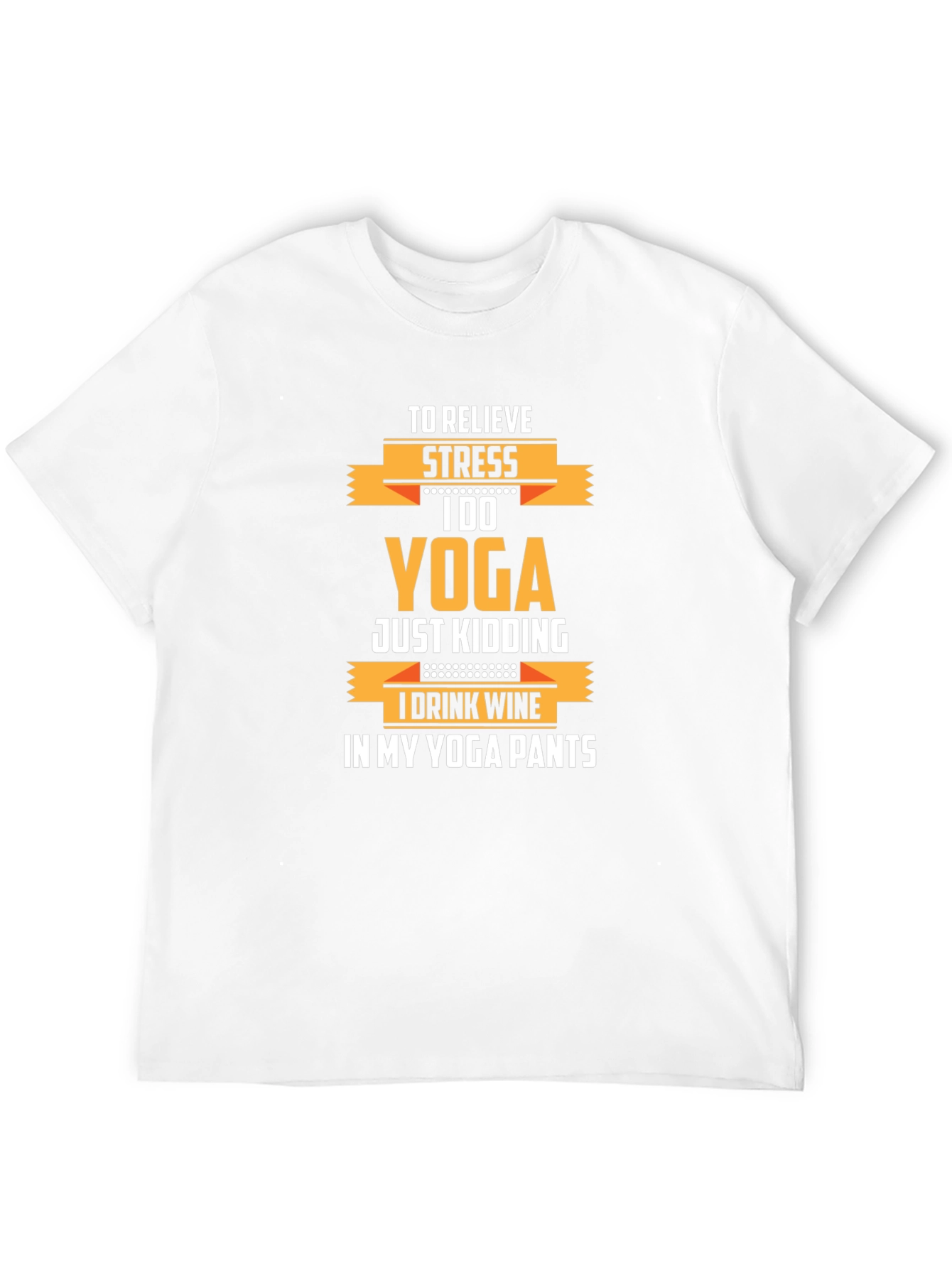 Funny Yoga Wine T-Shirt