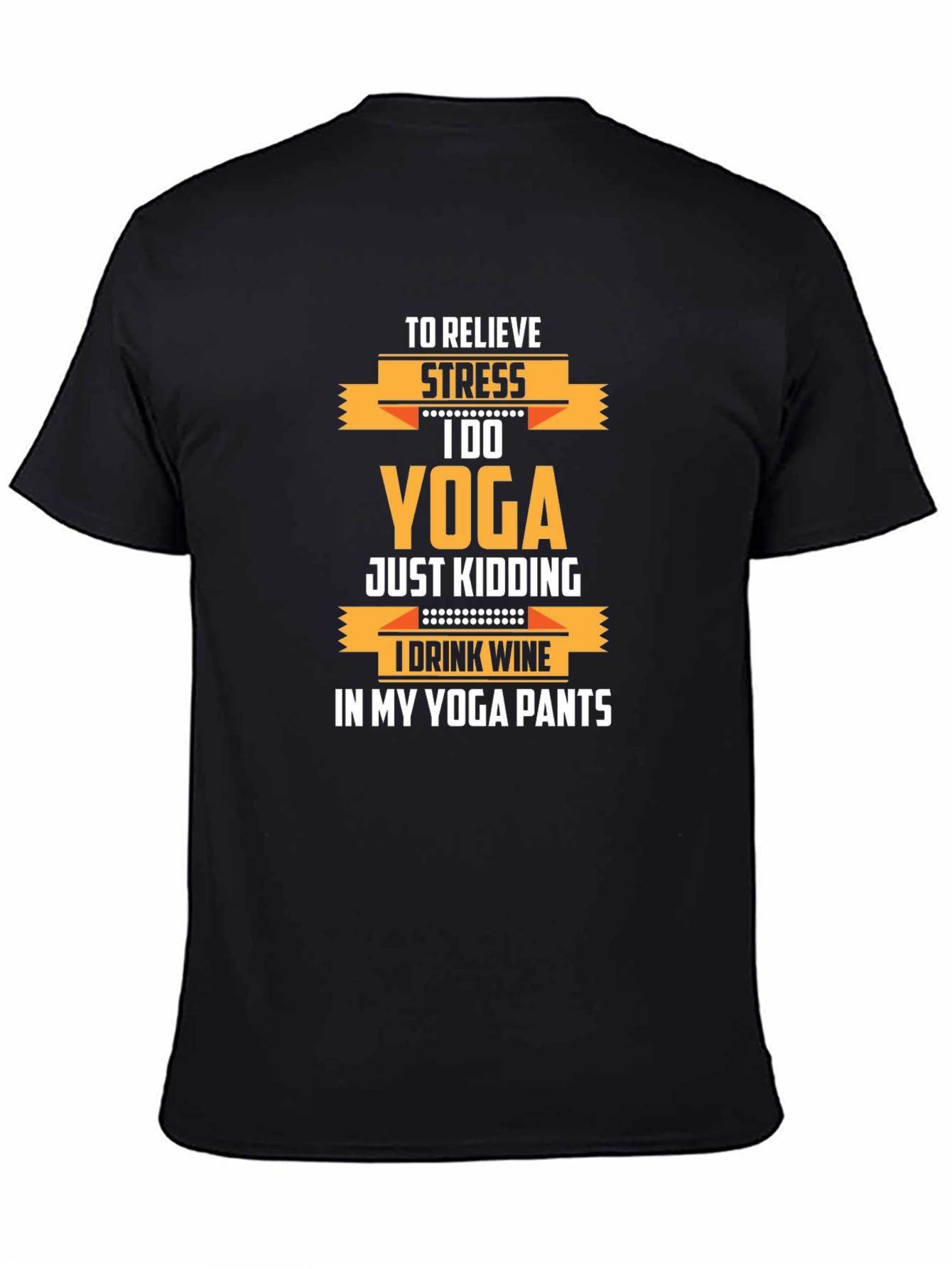 Funny Yoga Wine T-Shirt