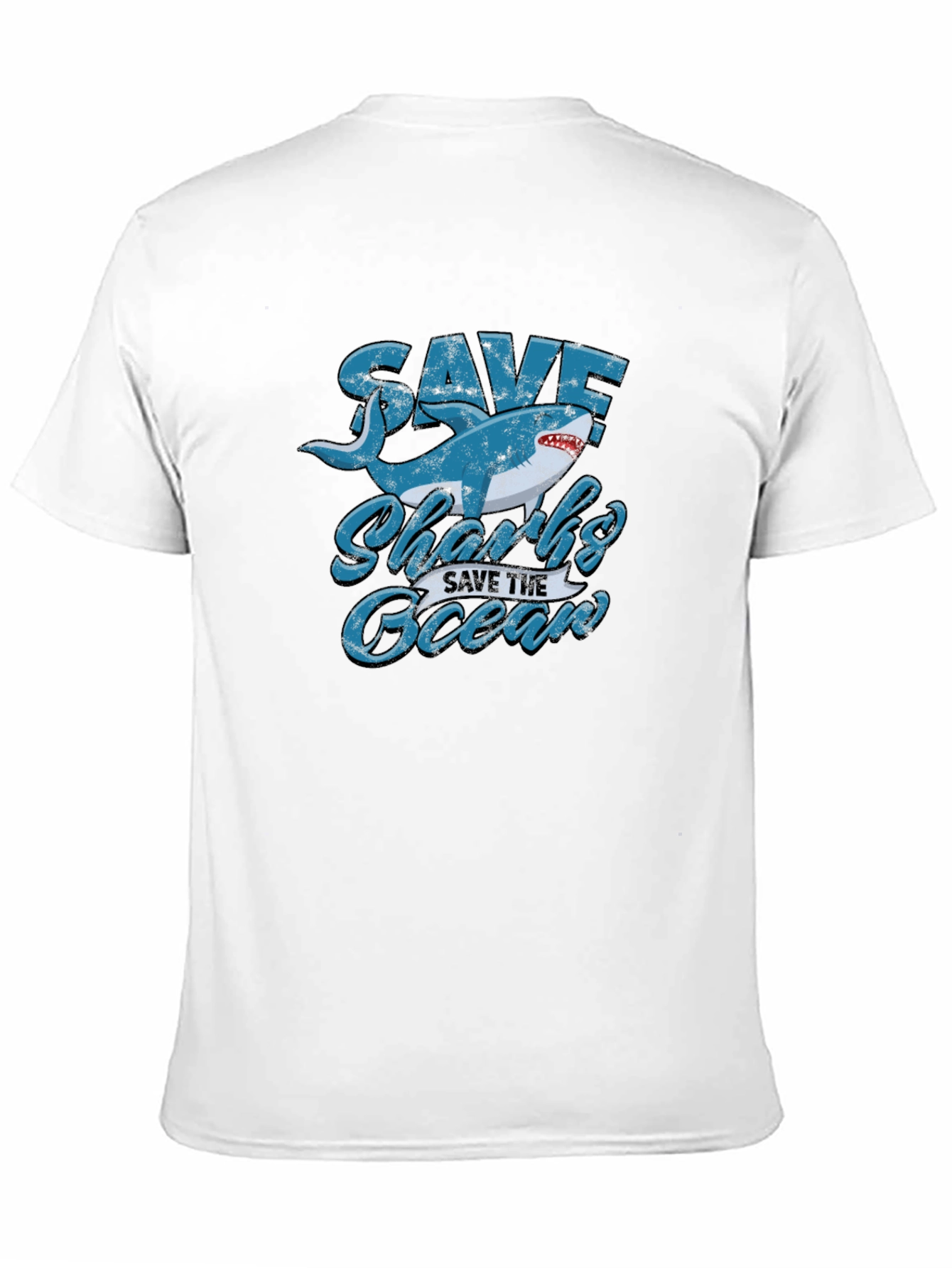 Save Sharks Save the Ocean Graphic T-Shirt