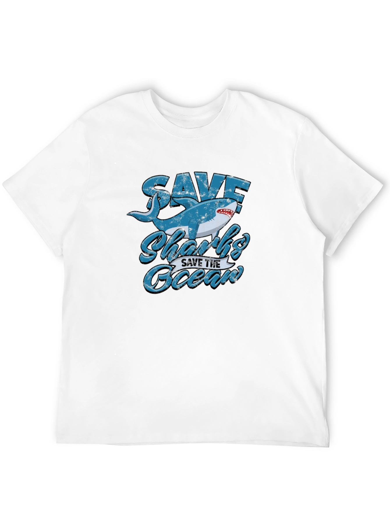 Save Sharks Save the Ocean Graphic T-Shirt