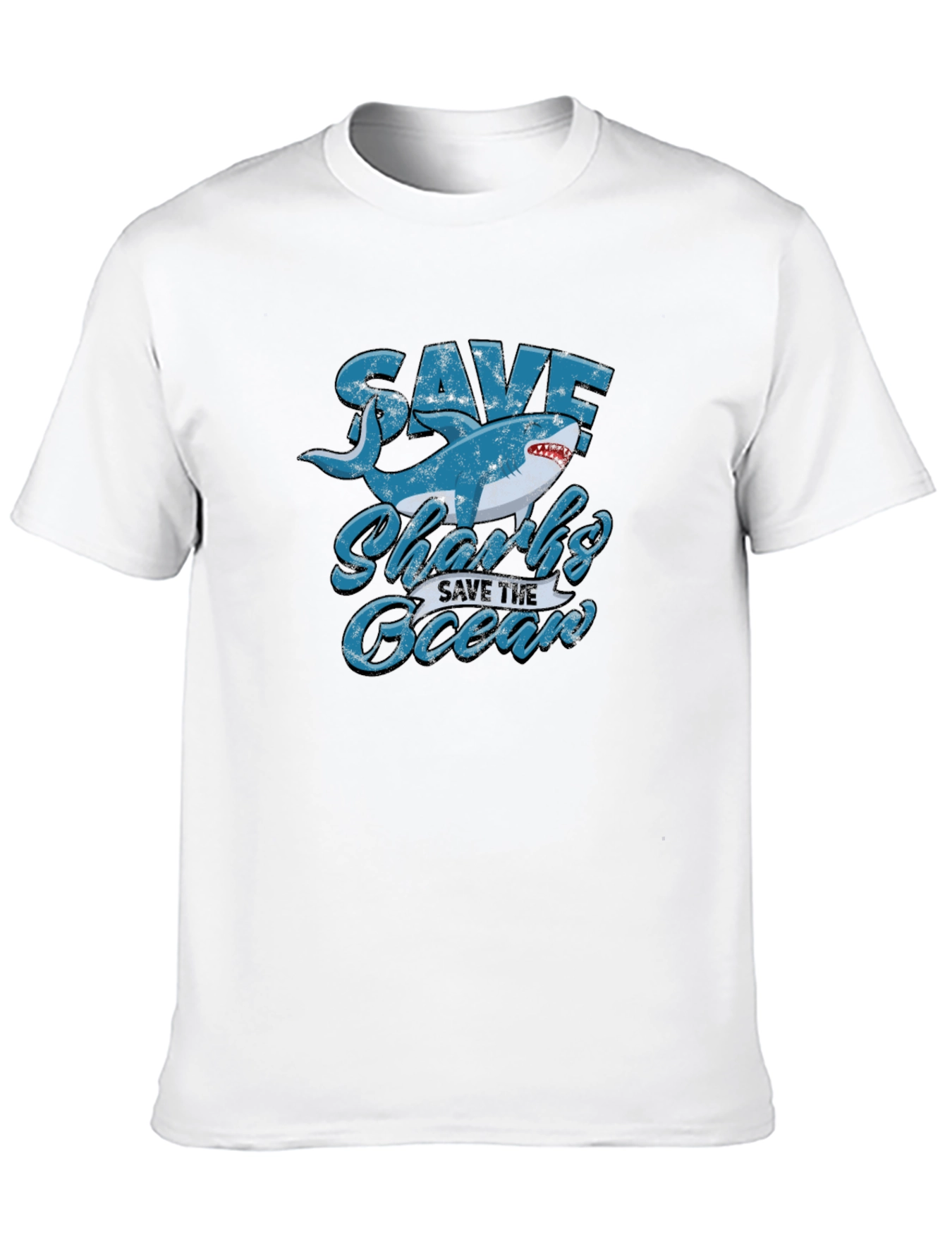 Save Sharks Save the Ocean Graphic T-Shirt