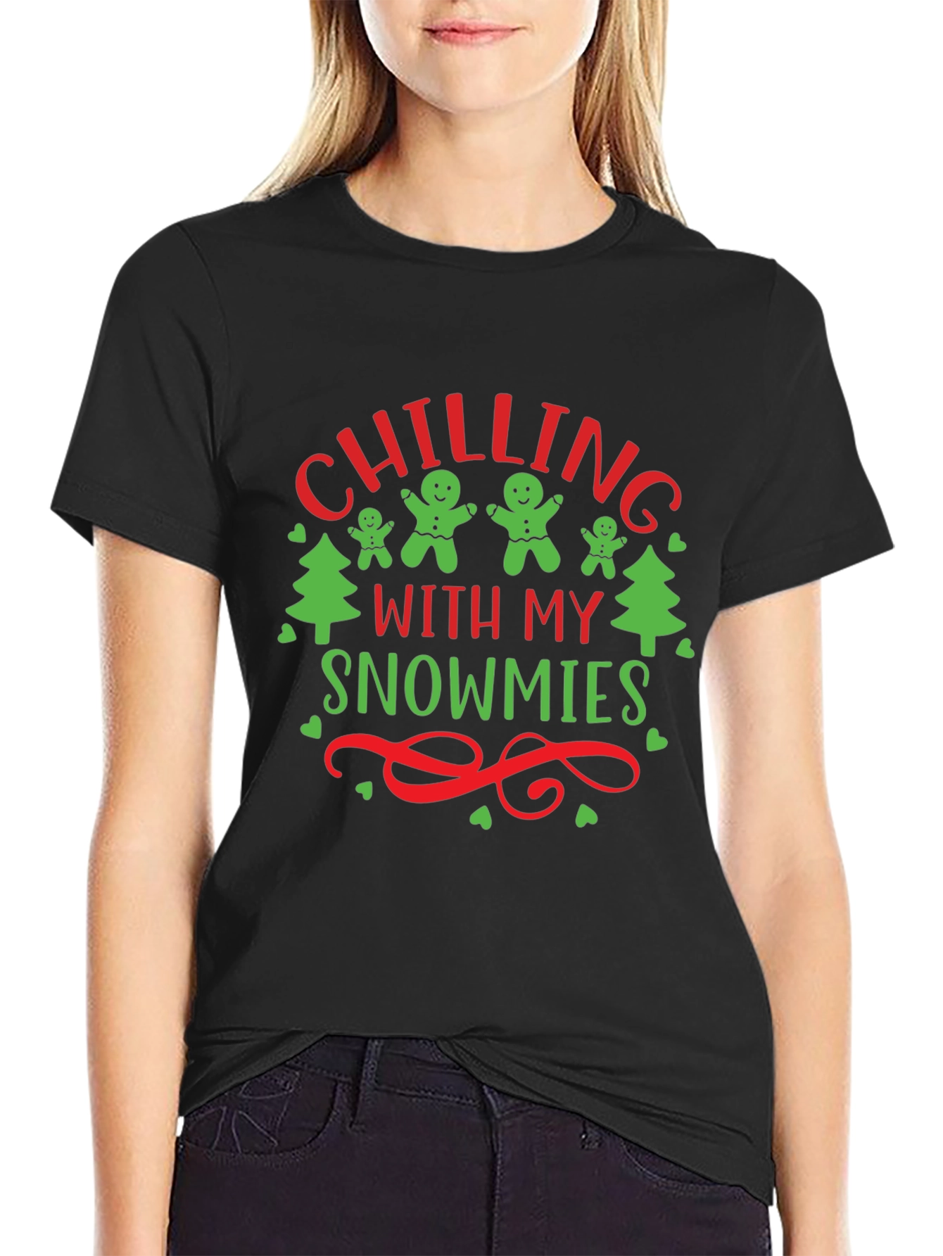 Chilling with my Snowmies T-shirt