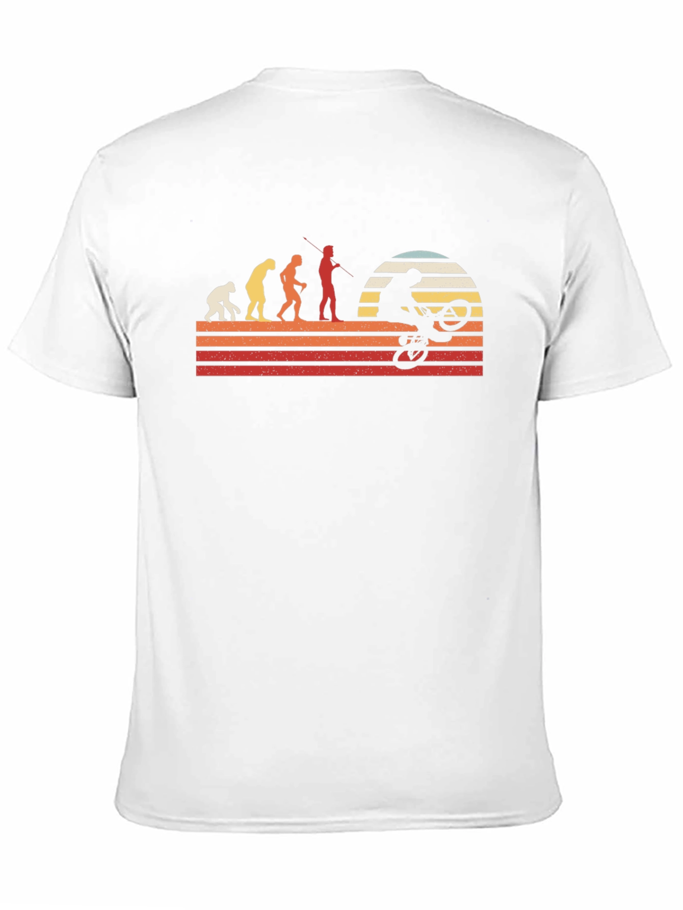 Evolution Mountain Biking Retro T-Shirt
