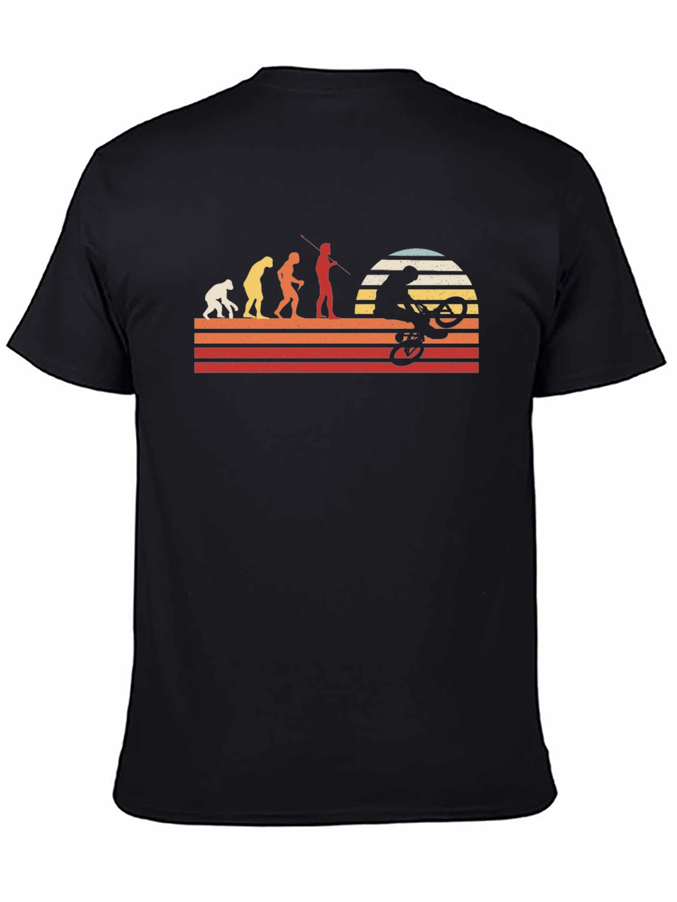 Evolution Mountain Biking Retro T-Shirt