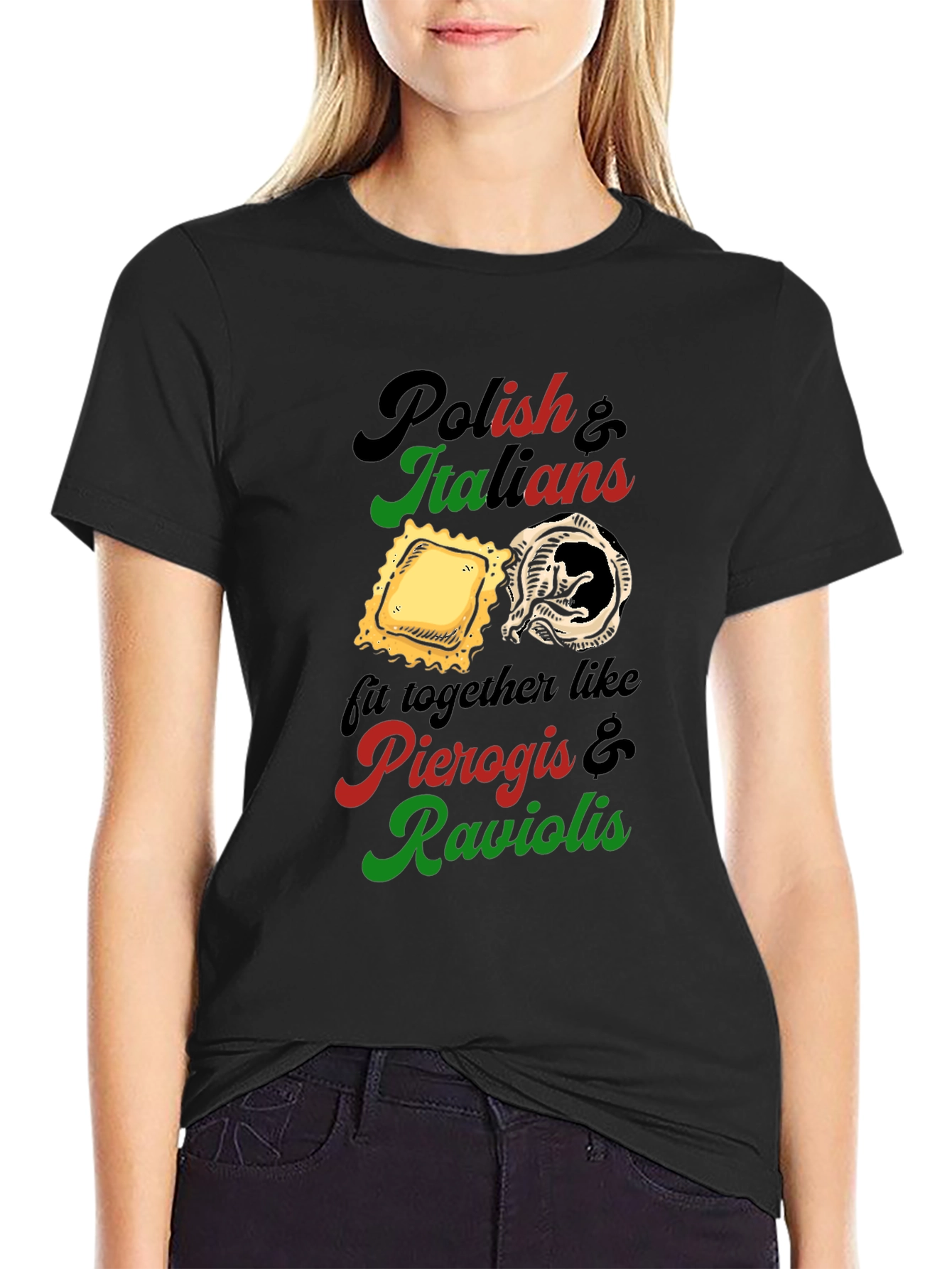 Polish & Italians Pierogi & Ravioli T-Shirt