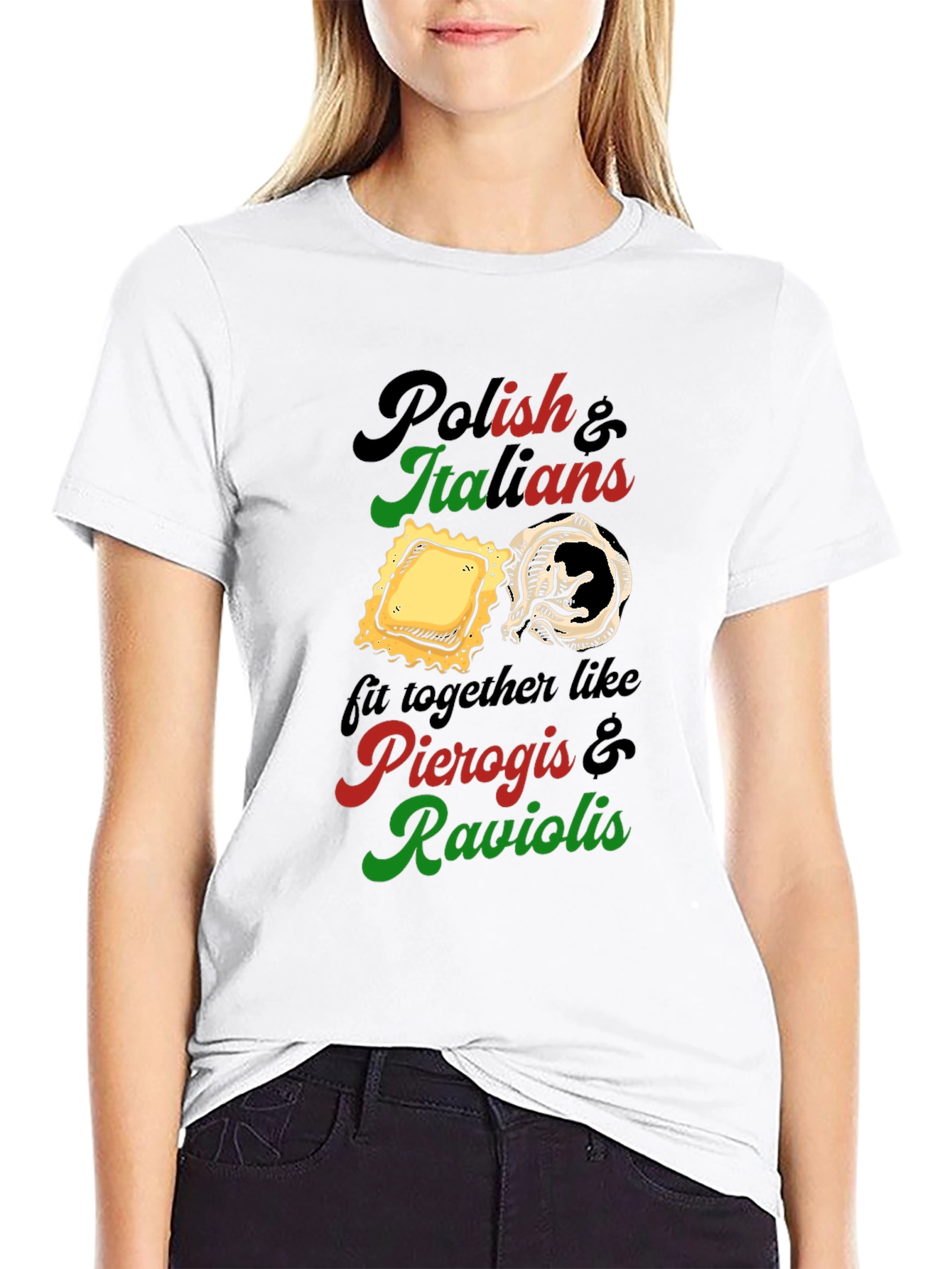 Polish & Italians Pierogi & Ravioli T-Shirt