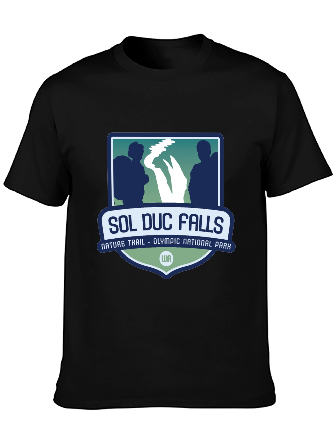 Sol Duc Falls Graphic T-Shirt