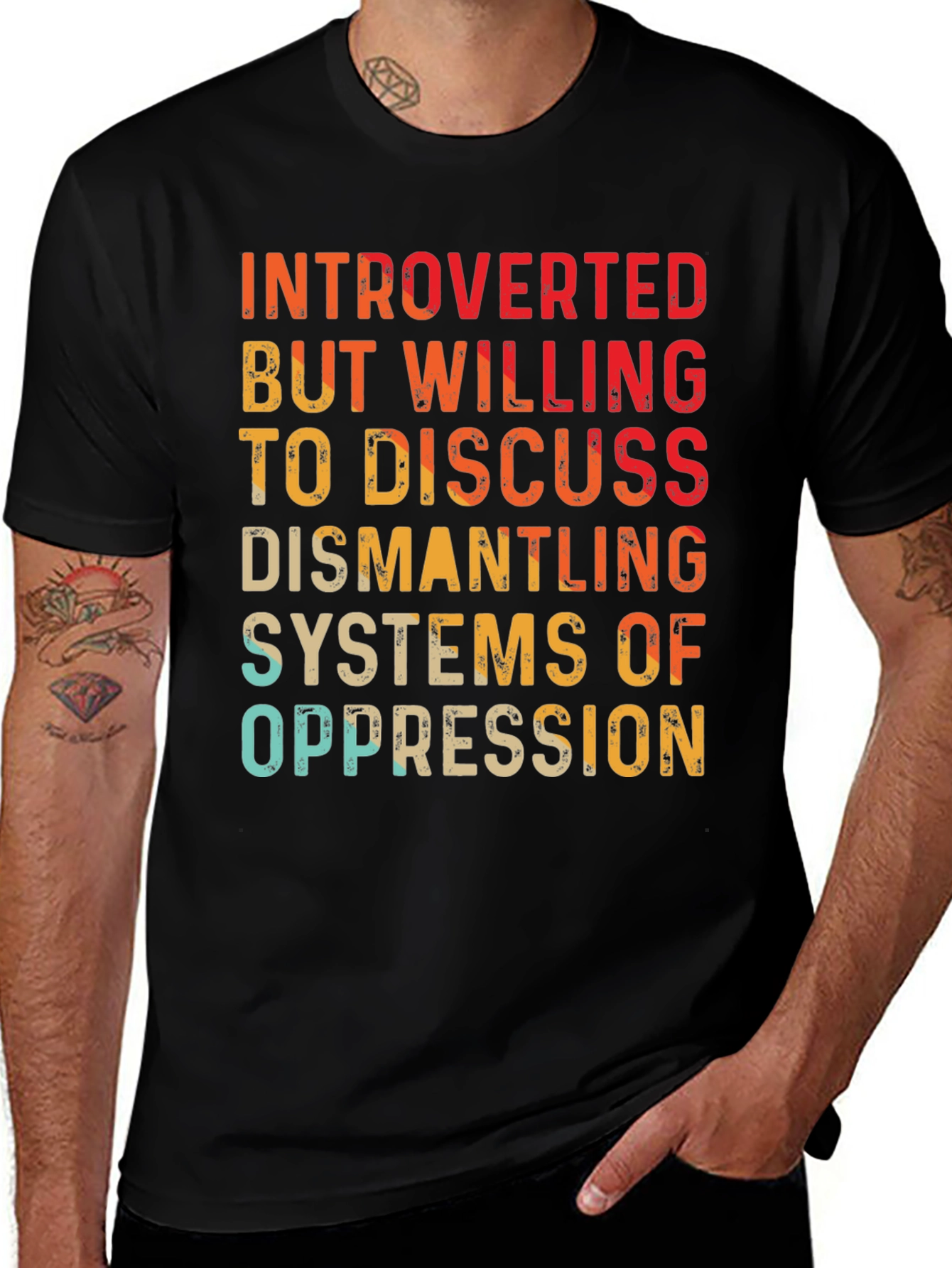 Introverted But Willing T-Shirt