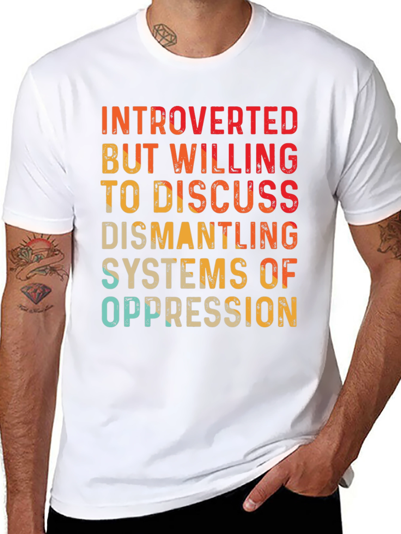 Introverted But Willing T-Shirt