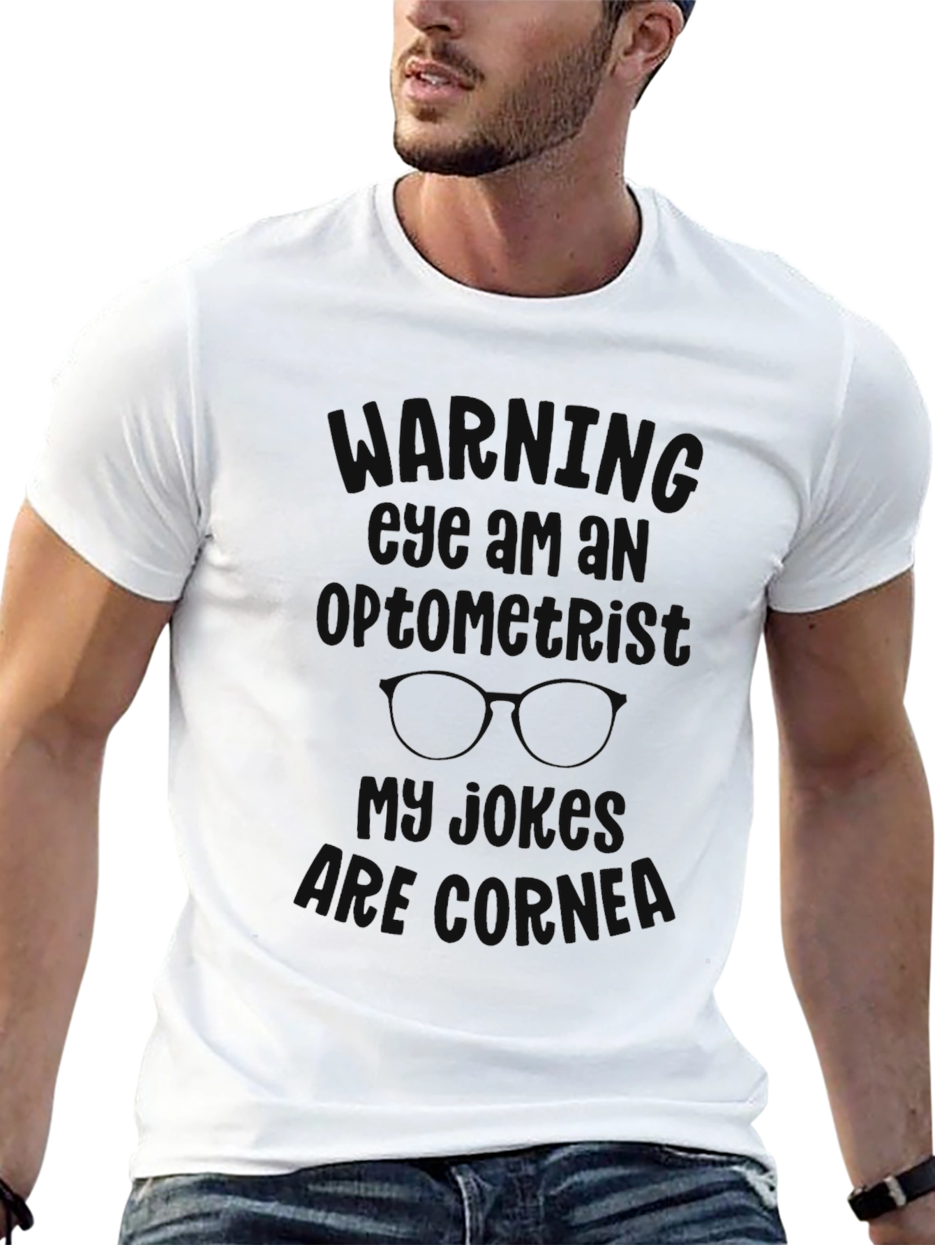 Warning Eye Exam Optometrist T-Shirt