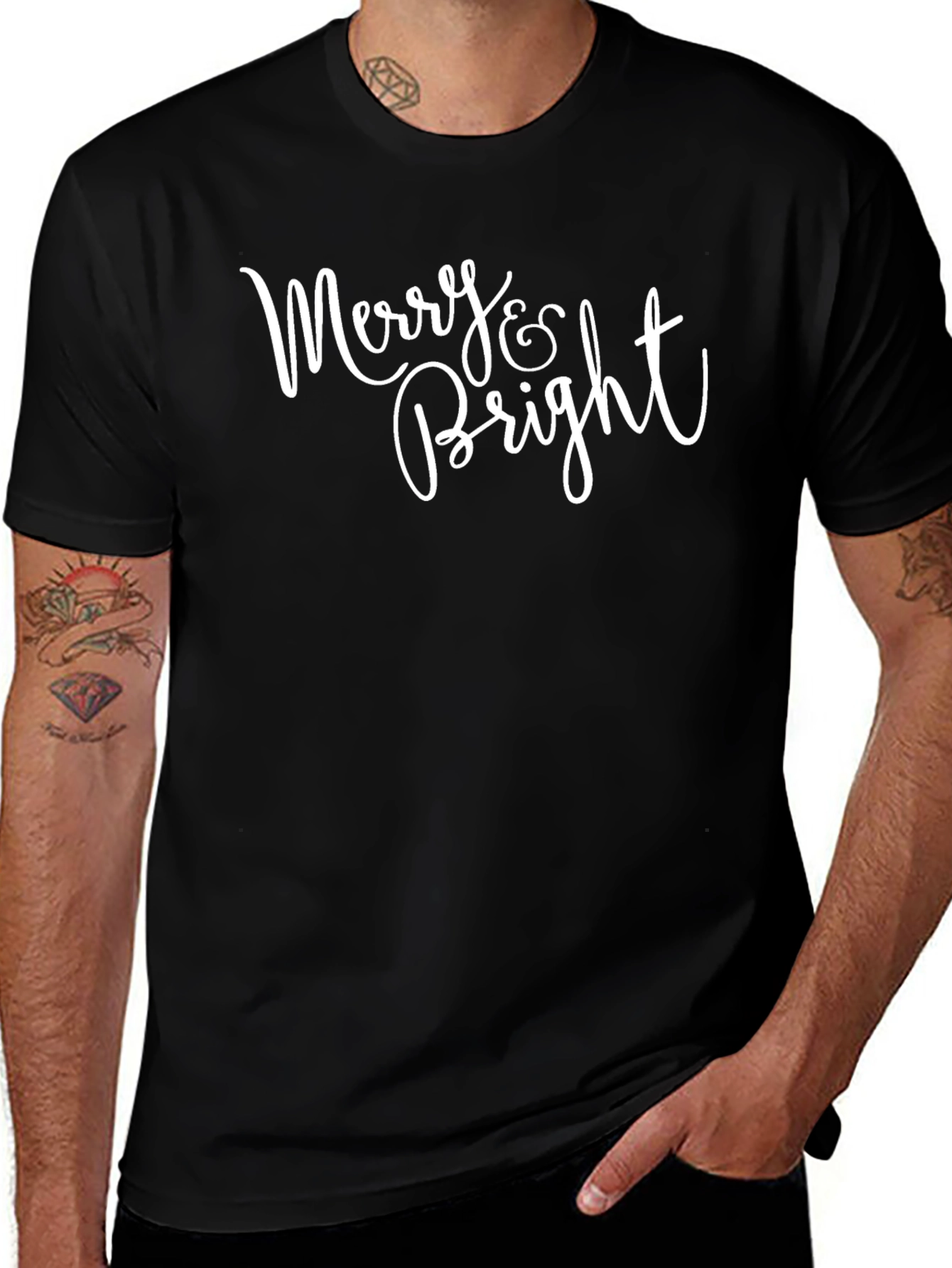 Merry & Bright Holiday T-Shirt