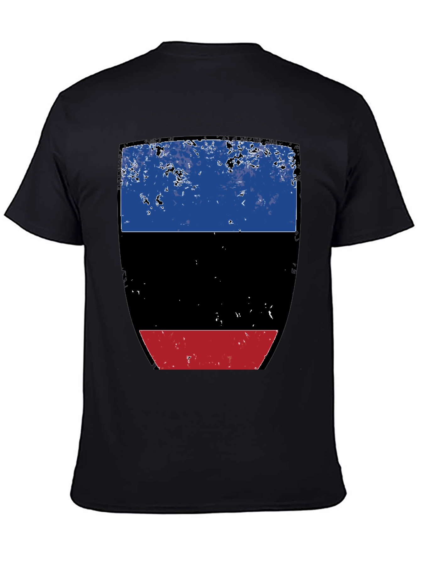 Distressed Donetsk Flag T-Shirt Ukraine Separatist Republic